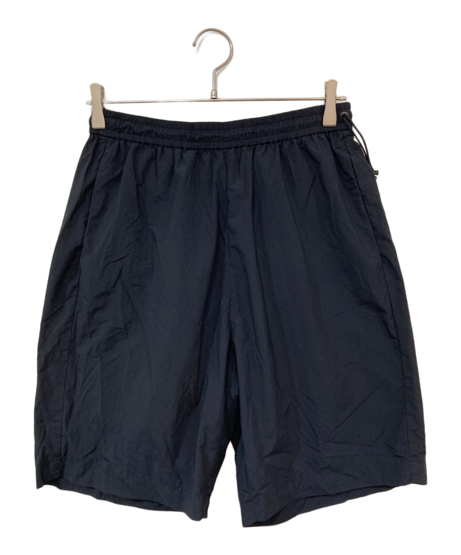 中古・古着通販】ATON (エイトン) TRAVEL NYLON WIDE EASY SHORTS