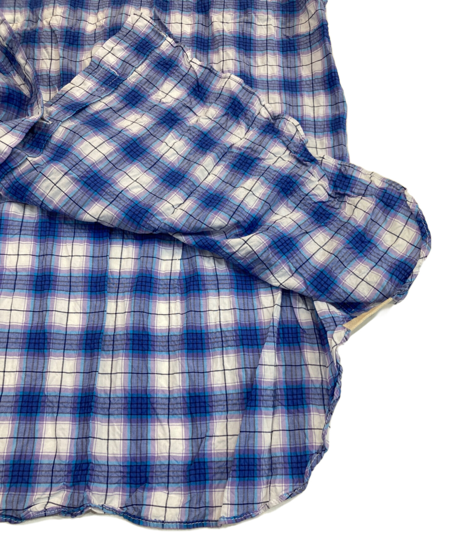 中古・古着通販】LUIGI BORRELLI (ルイジボレッリ) チェックシャツ