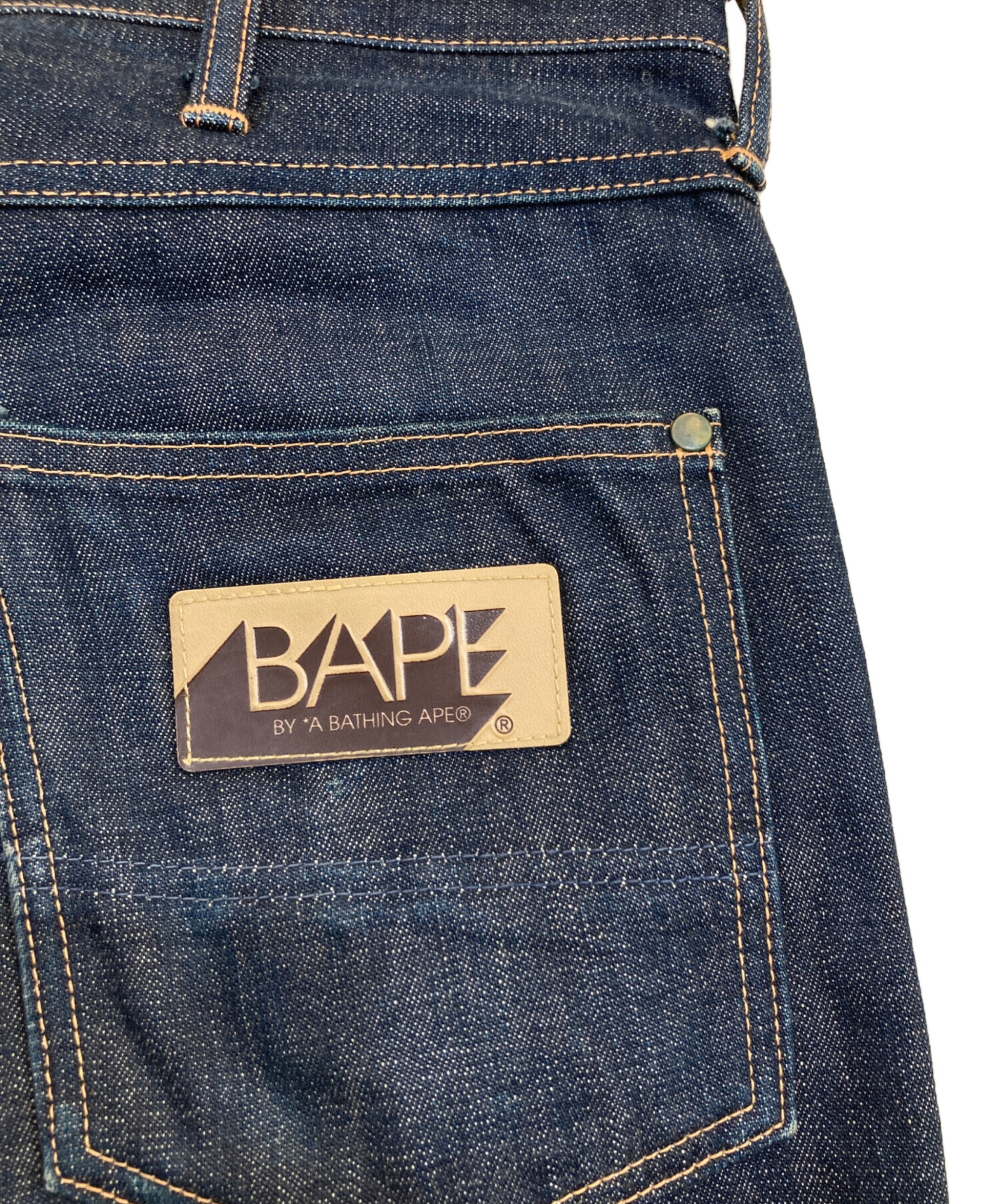 BathingApe エイプ スターデニム 中古・古着通販】BAPE BY A BATHING APE (ベイプバイアベイシング