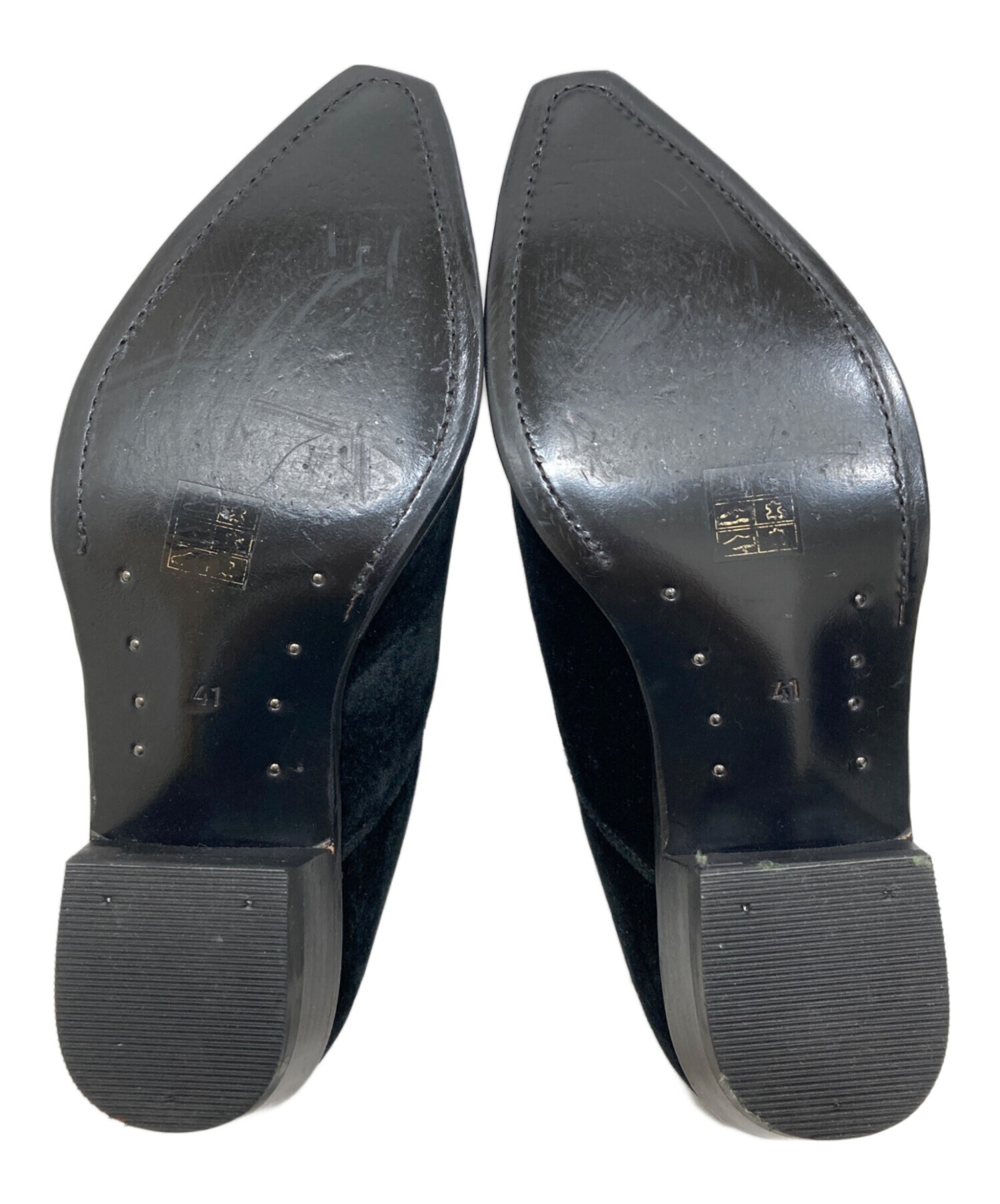 needles CLAVEL ローカット　ベルベット　ウエスタンシューズ needles CLAVEL ローカット ベルベット ウエスタンシューズ