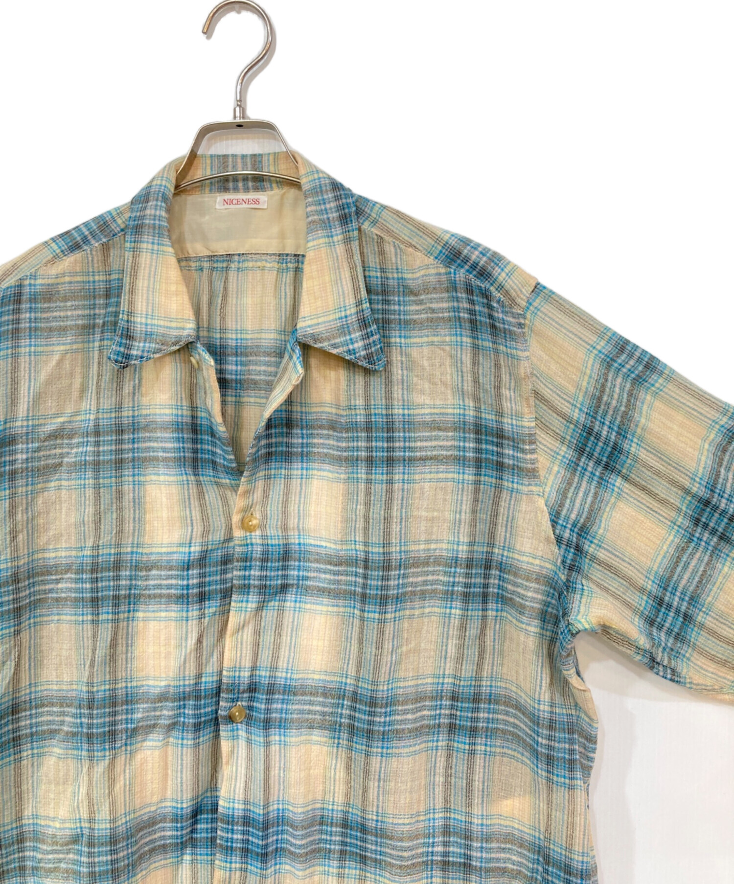 中古・古着通販】NICENESS (ナイスネス) THOM マルチカラーオンブレ