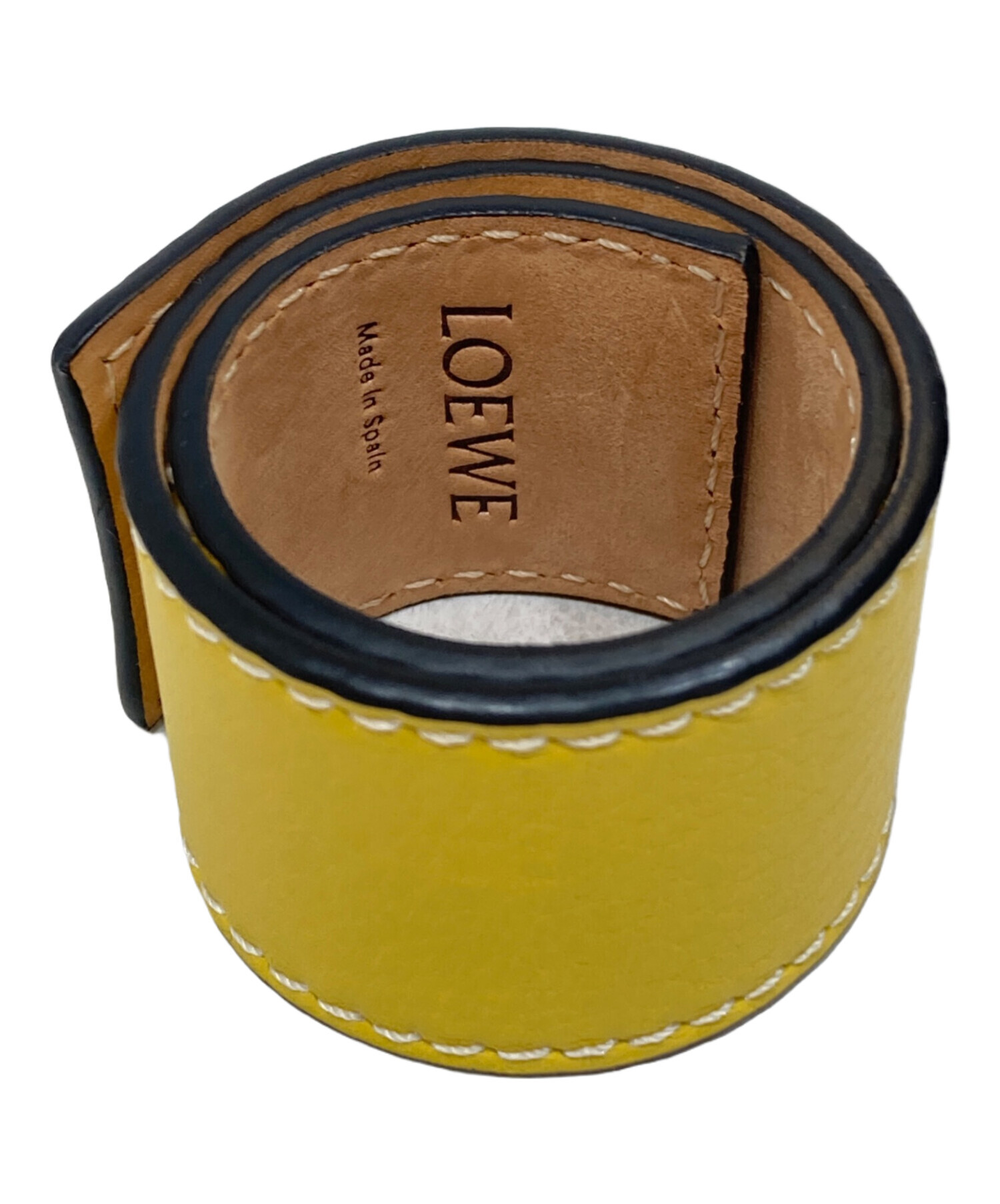 中古・古着通販】LOEWE (ロエベ) アナグラム スラップブレスレット 
