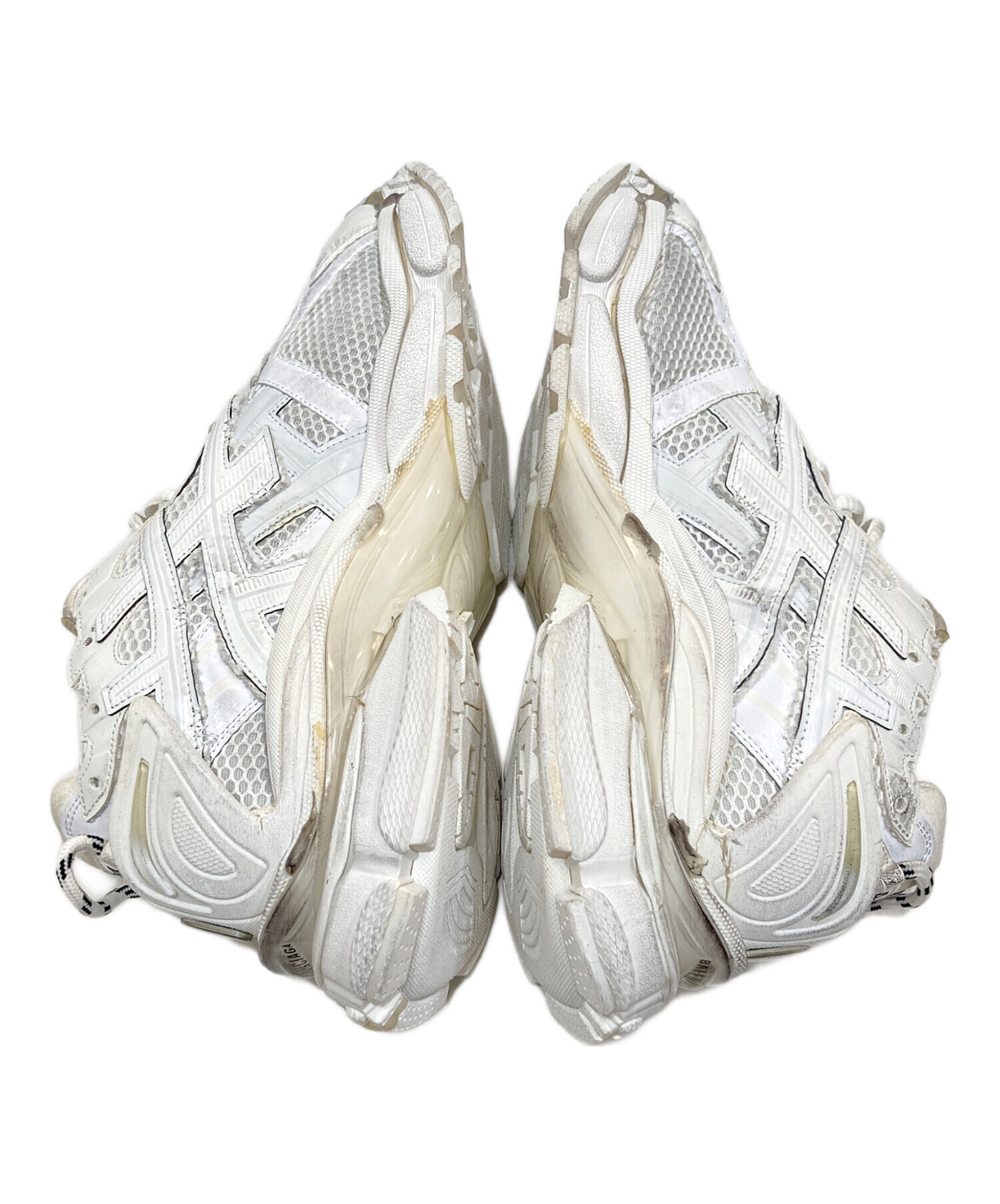 BALENCIAGA バレンシアガ　runner スニーカー ホワイト 42 中古・古着通販】BALENCIAGA (バレンシアガ) RUNNER スニーカー