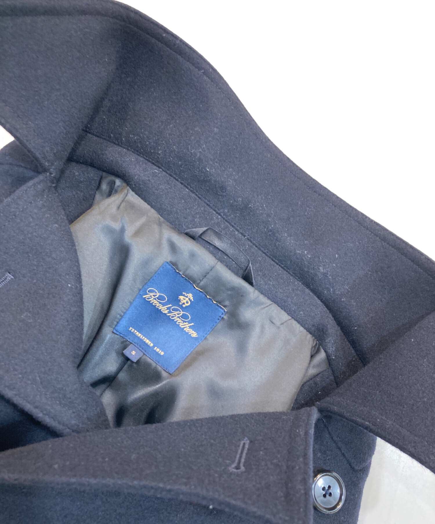 vintage　90s Pコート　BROOKSBROTHERS　紺色 中古・古着通販】BROOKS BROTHERS (ブルックスブラザーズ) ウールP