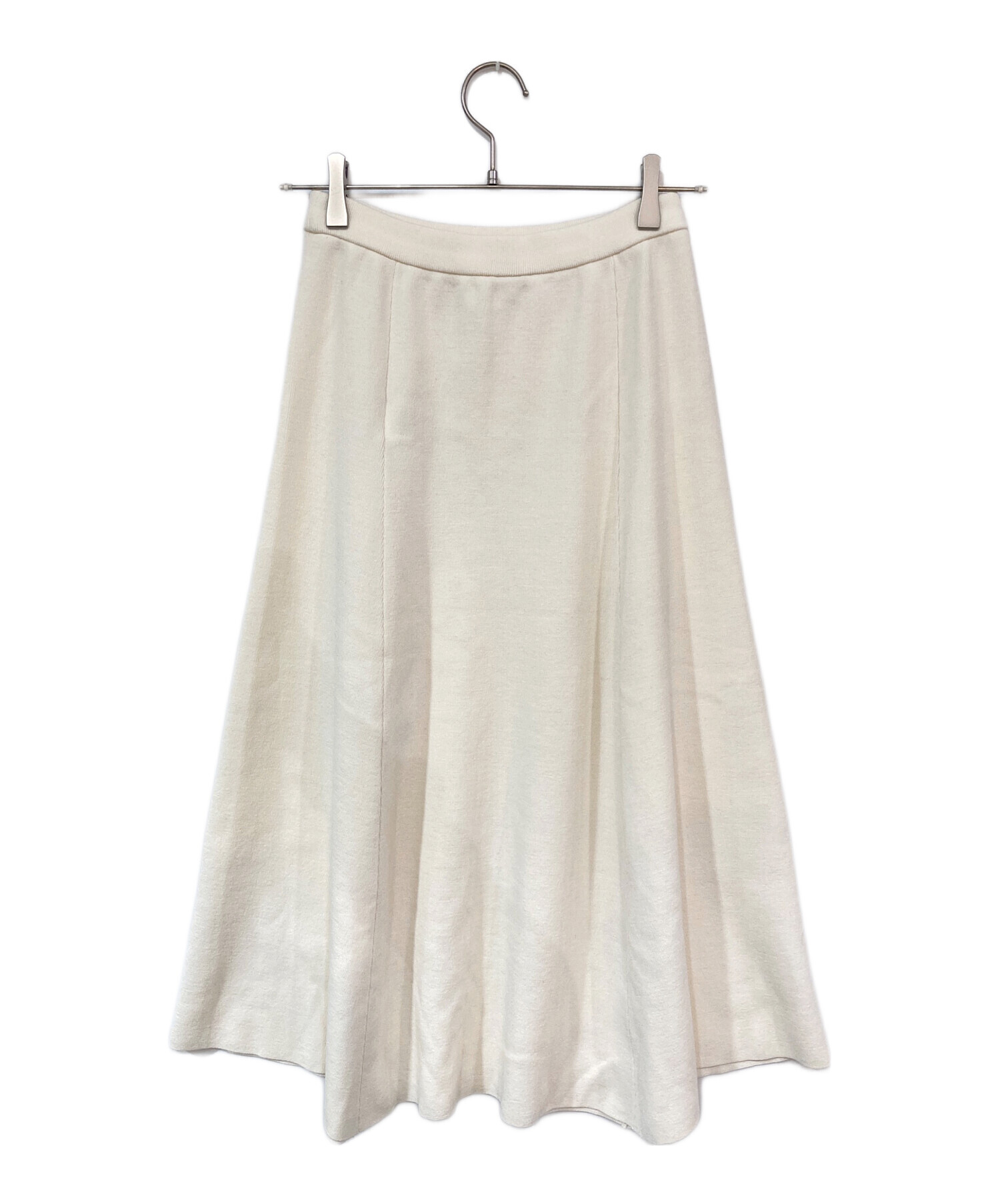 ♡新品タグ付♡　ドゥーズィエムクラス　Heartrichフレアスカート　ホワイト 中古・古着通販】MUSE de Deuxieme Classe (ミューズ ドゥーズィエム