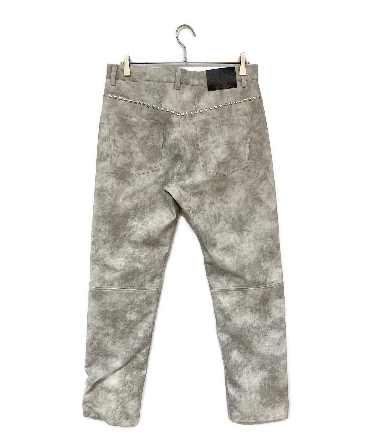 BREATH(ブレス) 25SS SHINE STUDS 5 POCKET PANTS メンズ JPN：M 【中古】【ブランド古着バズストア】 中古・古着通販】BREATH (ブレス) SHINE STUDS 5 POCKET PANTS /CRE