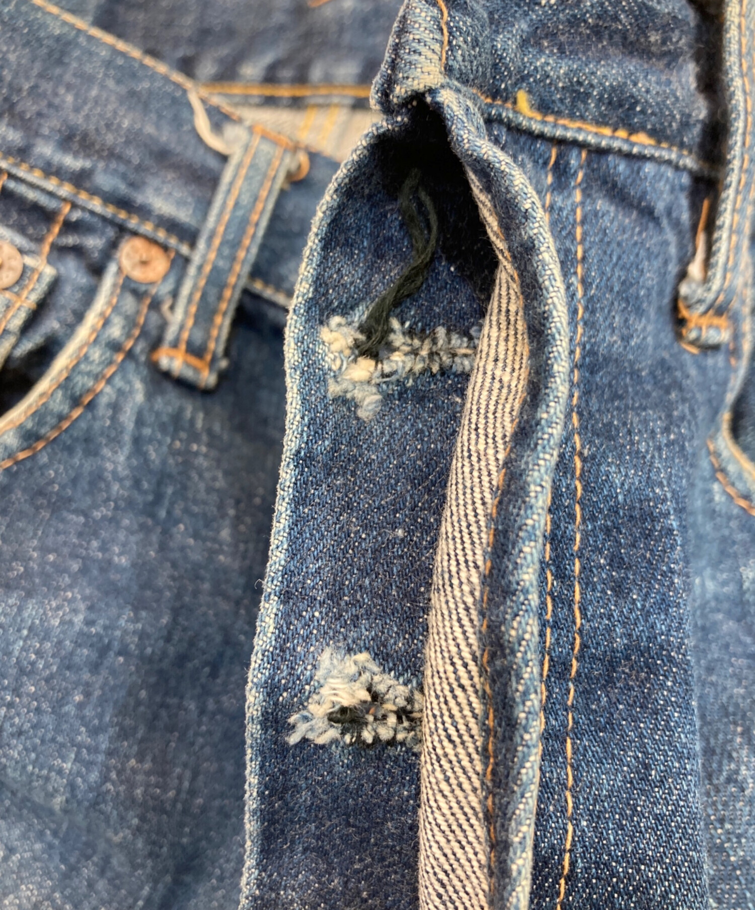 中古・古着通販】EVISU (エヴィス) 2501XXデニムハーフパンツ