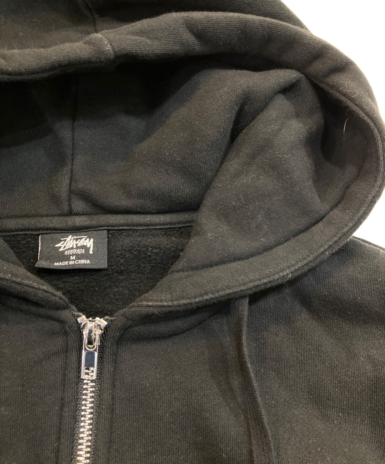 中古・古着通販】stussy (ステューシー) ハーフジップパーカー 