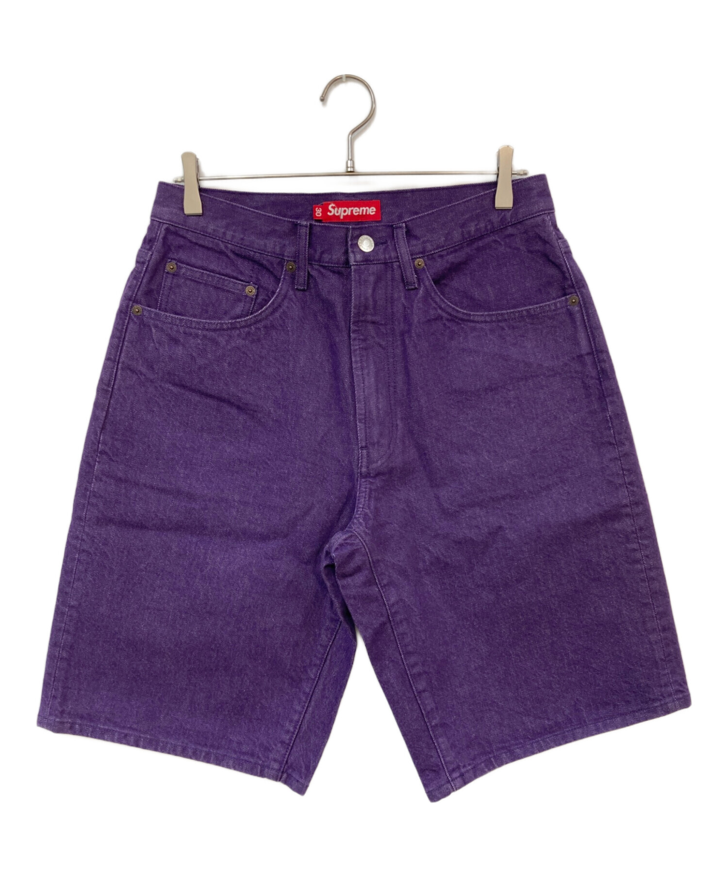 supreme 紫 バギー デニム 30インチ 中古・古着通販】SUPREME (シュプリーム) Baggy Jean Short/バギー