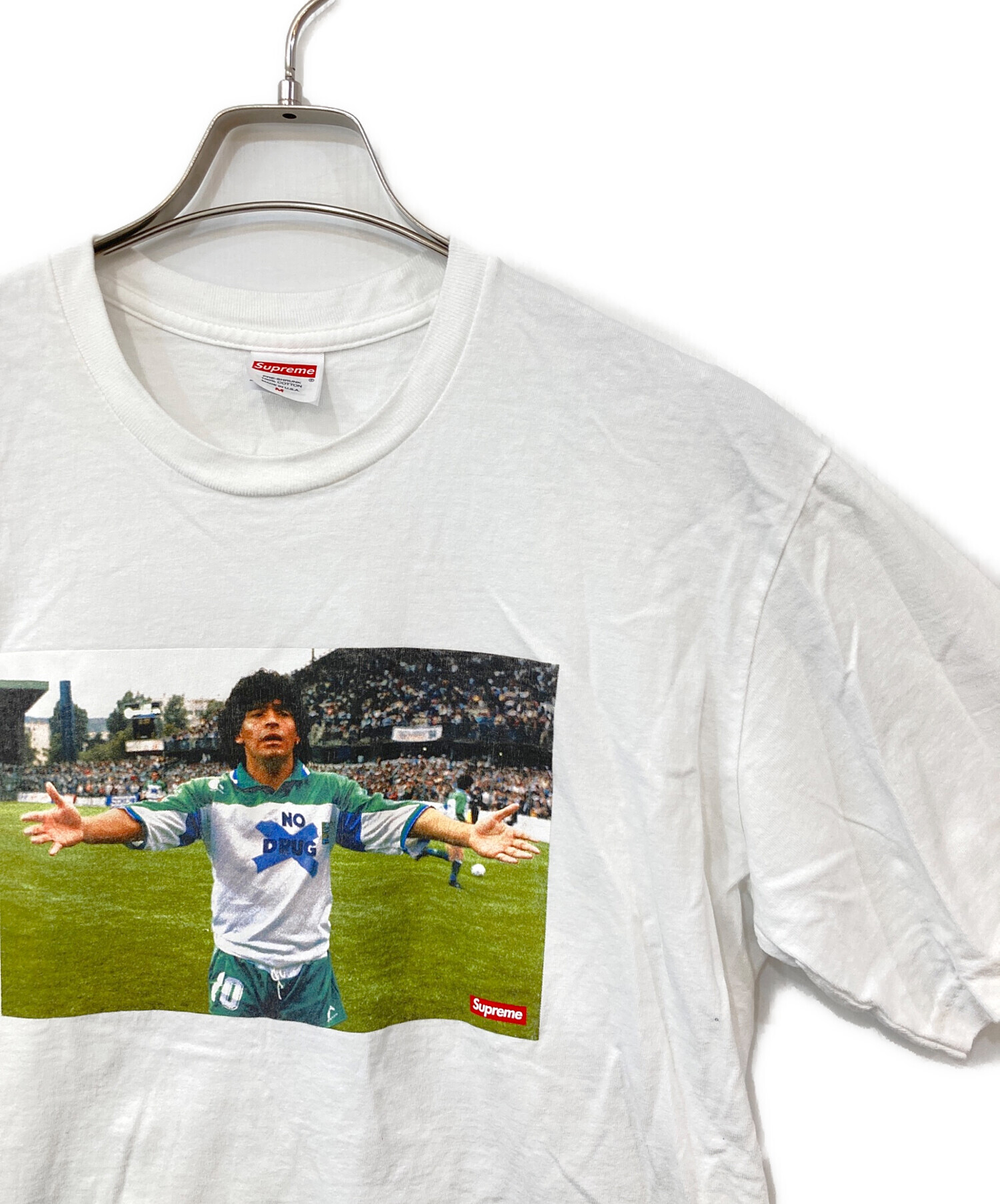 中古・古着通販】Supreme (シュプリーム) Maradona Tee ホワイト