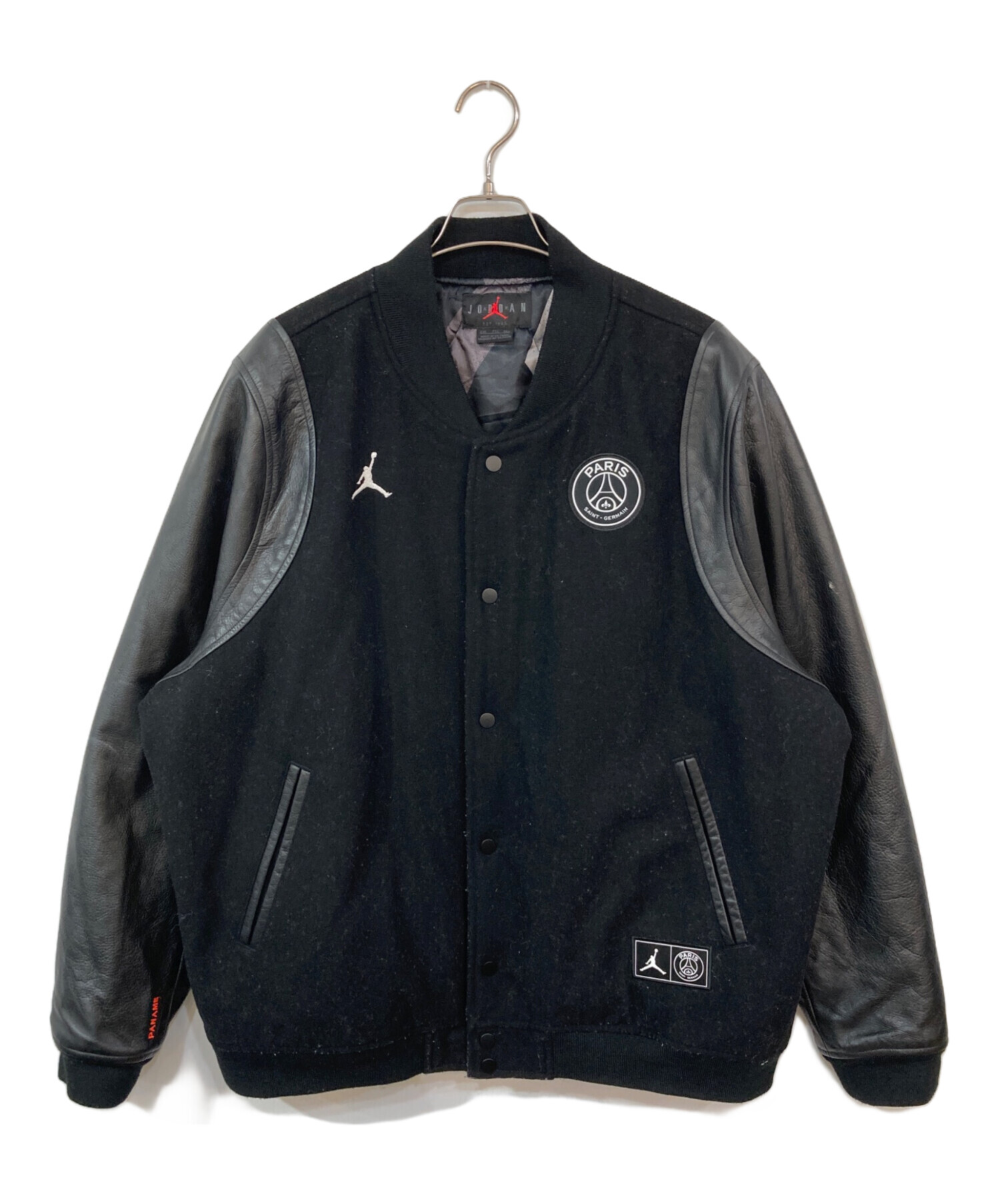 Jordan PARIS スタジャン ブラック 中古・古着通販】JORDAN (ジョーダン) PARIS SAINT-GERMAIN (パリ