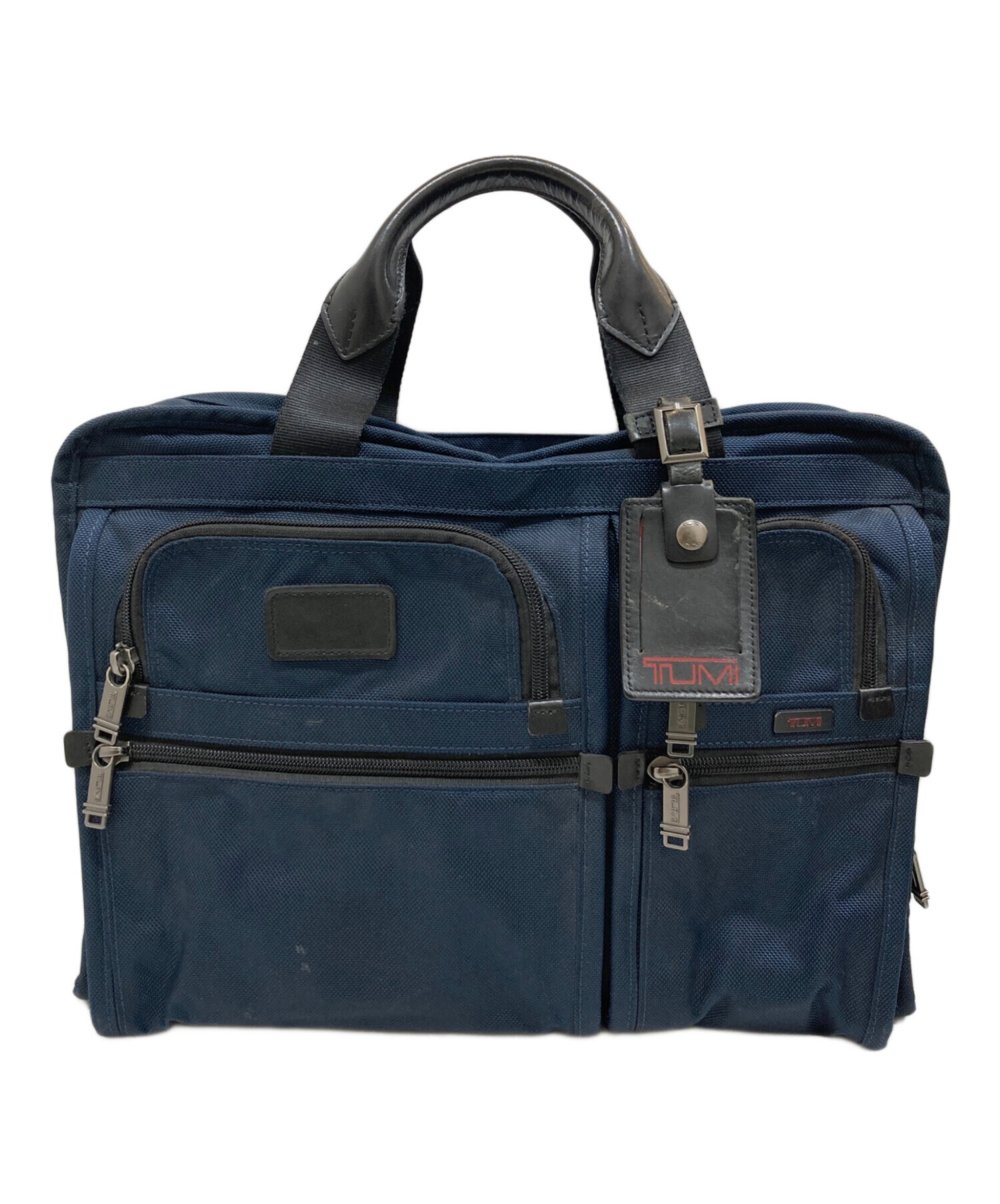 TUMI ビジネスバッグ ネイビー 中古・古着通販】TUMI (トゥミ) 2wayビジネスバッグ ネイビー
