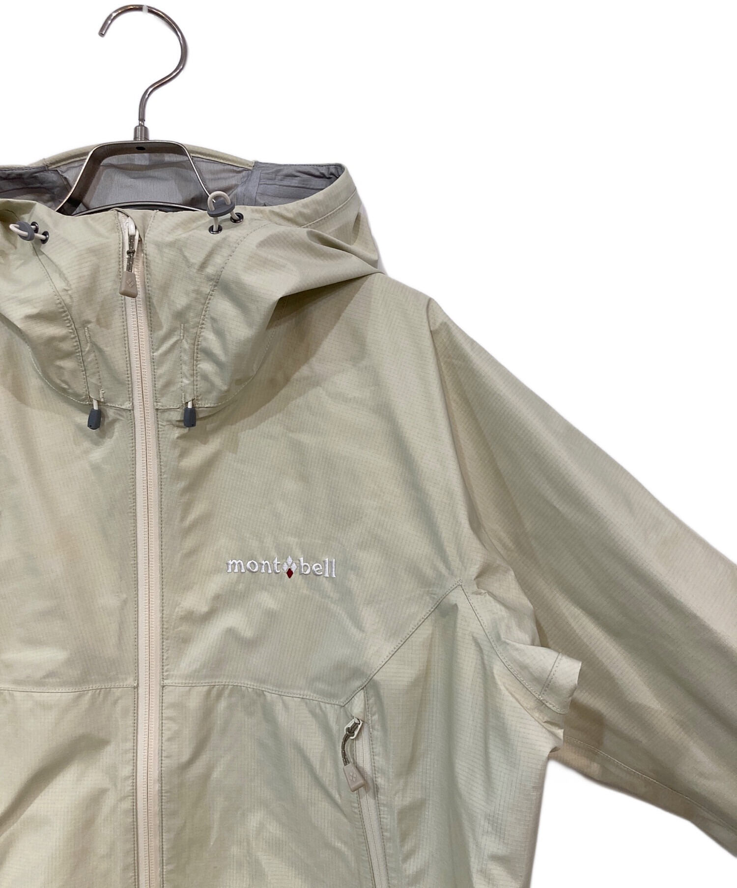 モンベル レインダンサージャケット L ゴアテックス ベージュ系 1128262 ヨドバシ.com - モンベル mont-bell 1128262 [レインダンサー