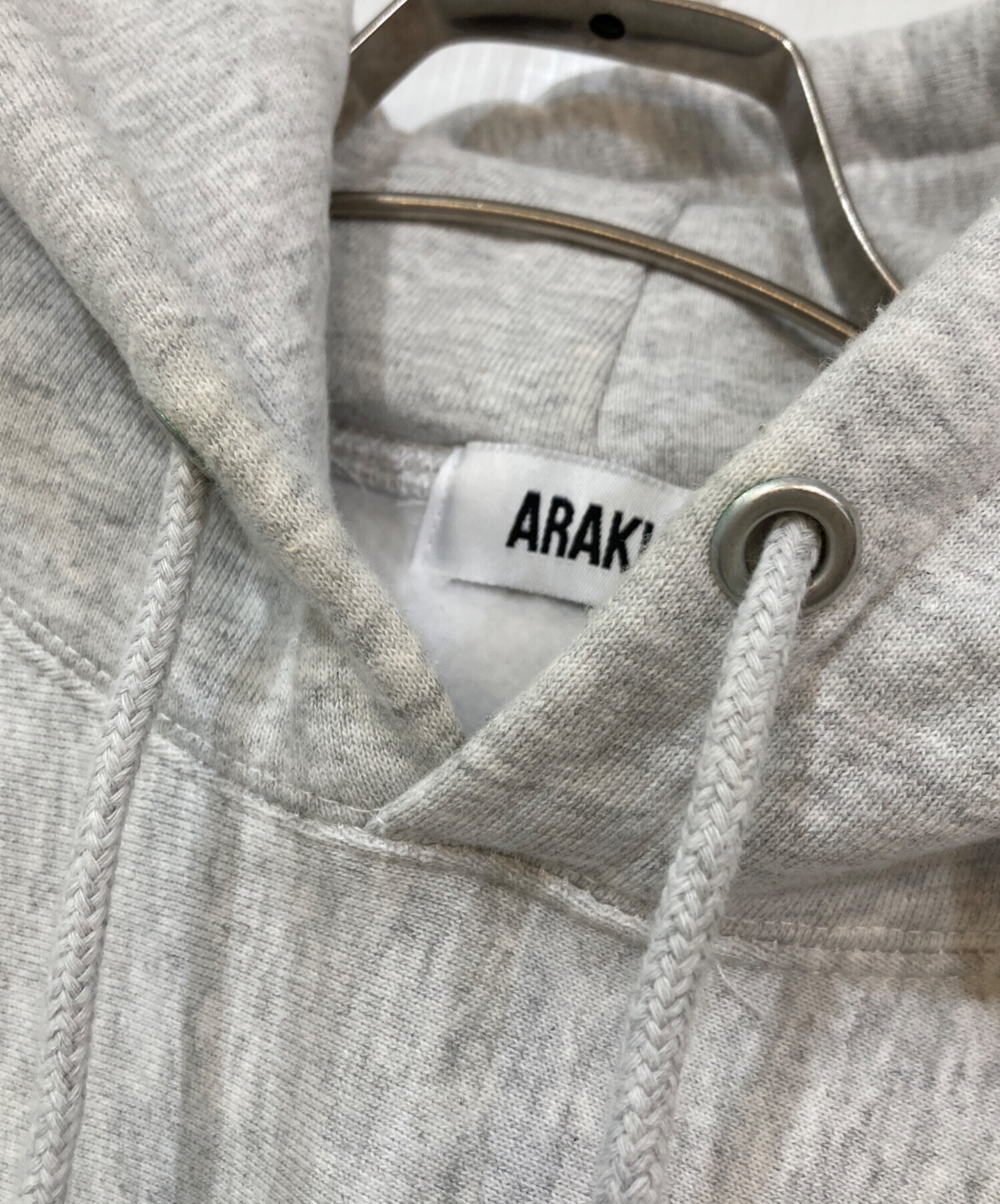 中古・古着通販】Araki Yuu (アラキユウ) プリントパーカー グレー