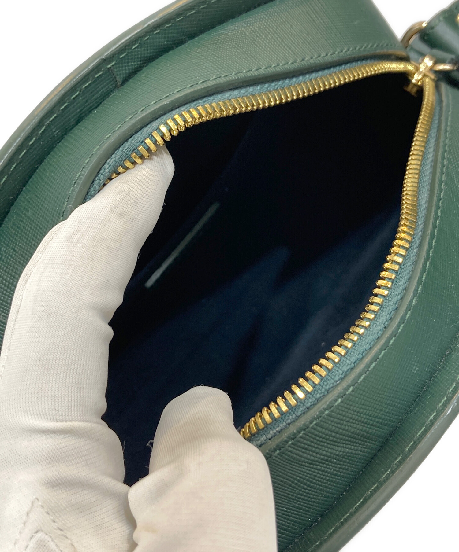 中古・古着通販】A.P.C. (アーペーセー) ショルダーバッグ グリーン