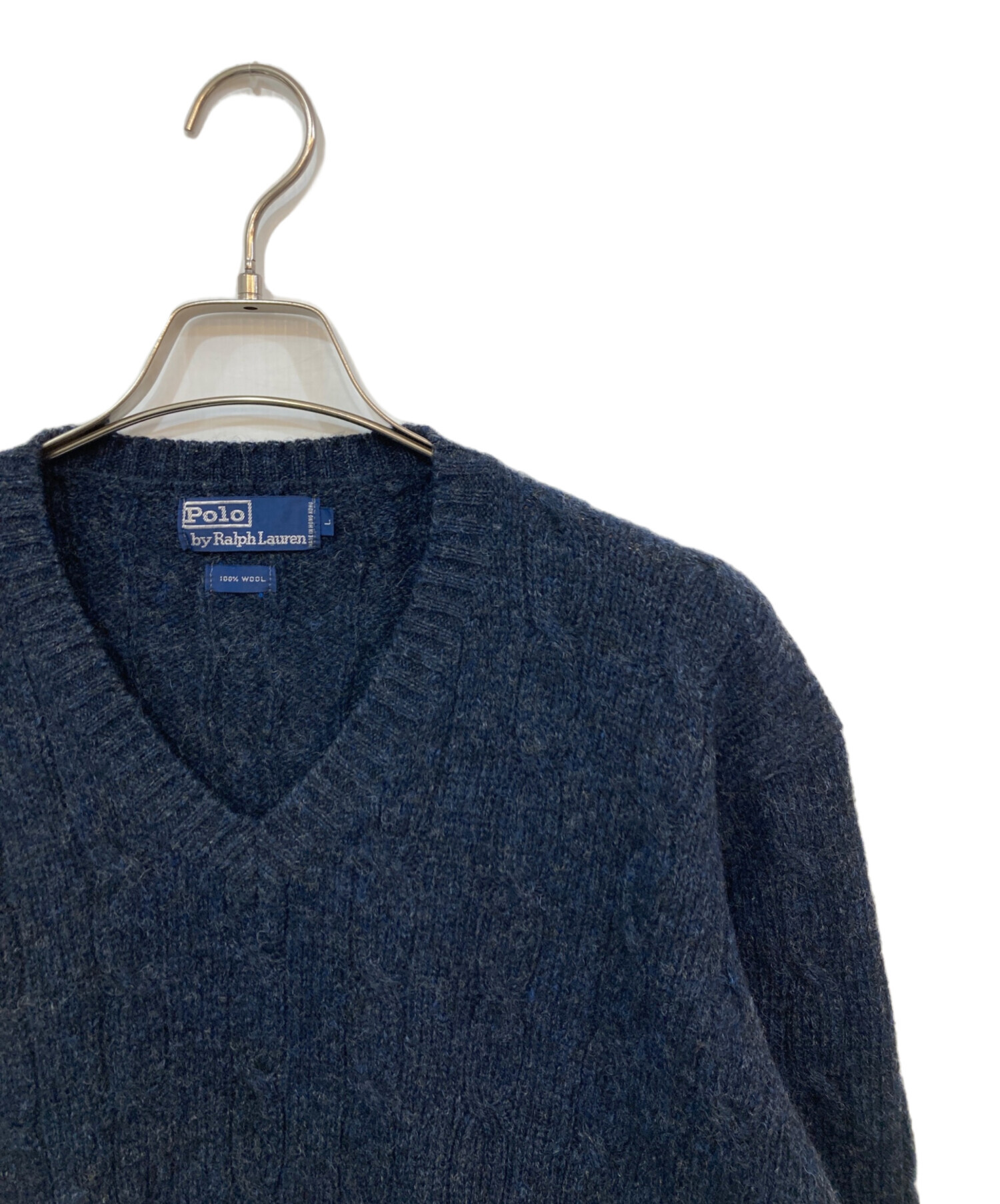 中古・古着通販】POLO RALPH LAUREN (ポロ・ラルフローレン) Vネック