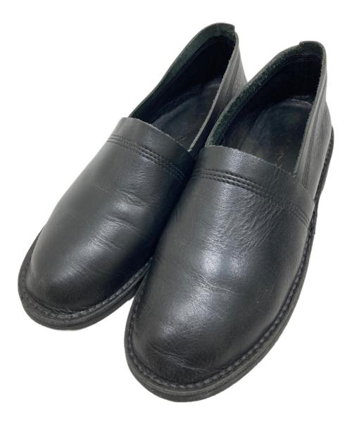 新品★JURGENLEHL ヨーガンレール★スリッポン　メッシュレザー　23 JURGEN LEHL Vカット レザー スリッポン サイズ23cm シューズ・靴