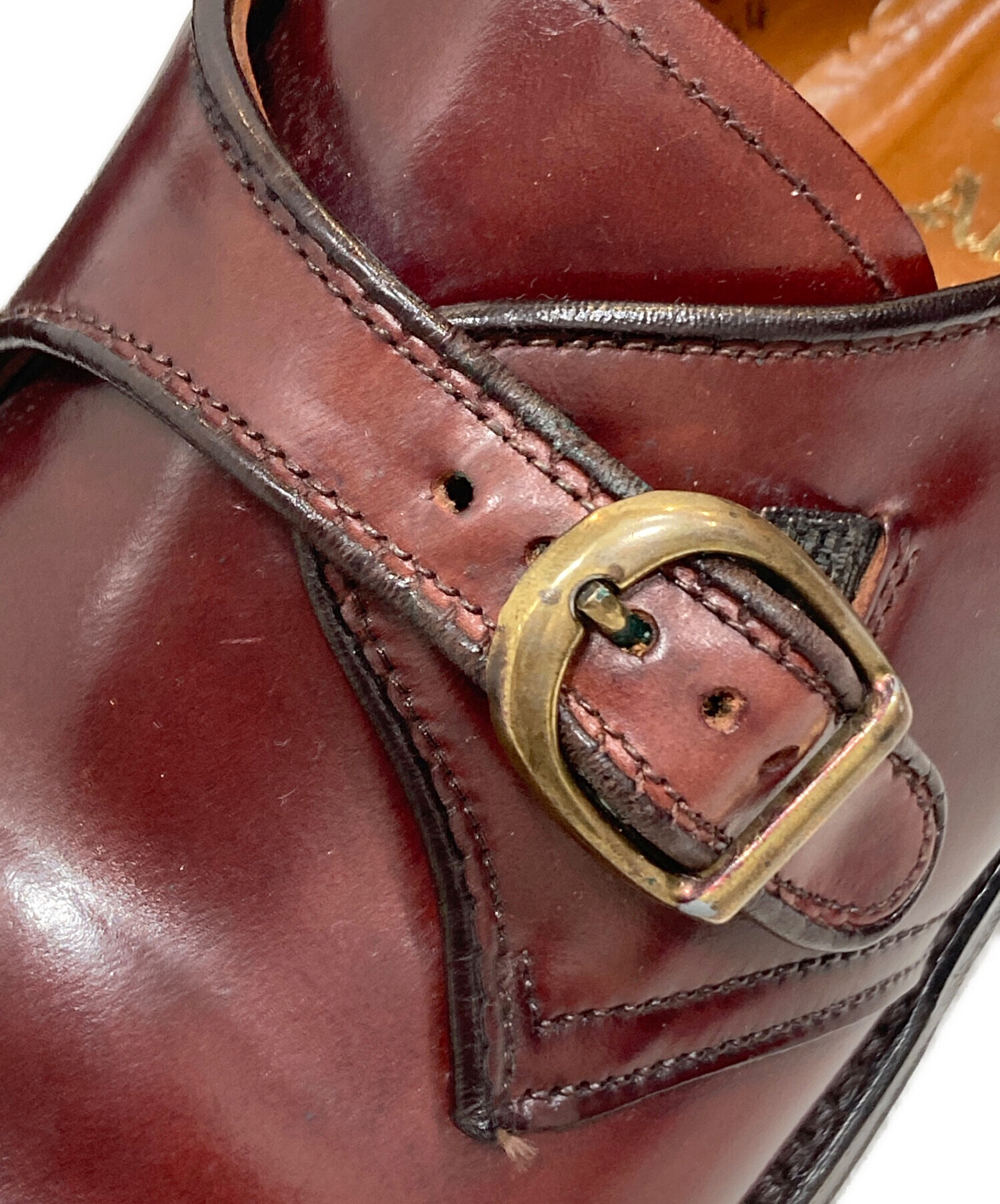 中古・古着通販】ALDEN (オールデン) コードバンモンクストラップ