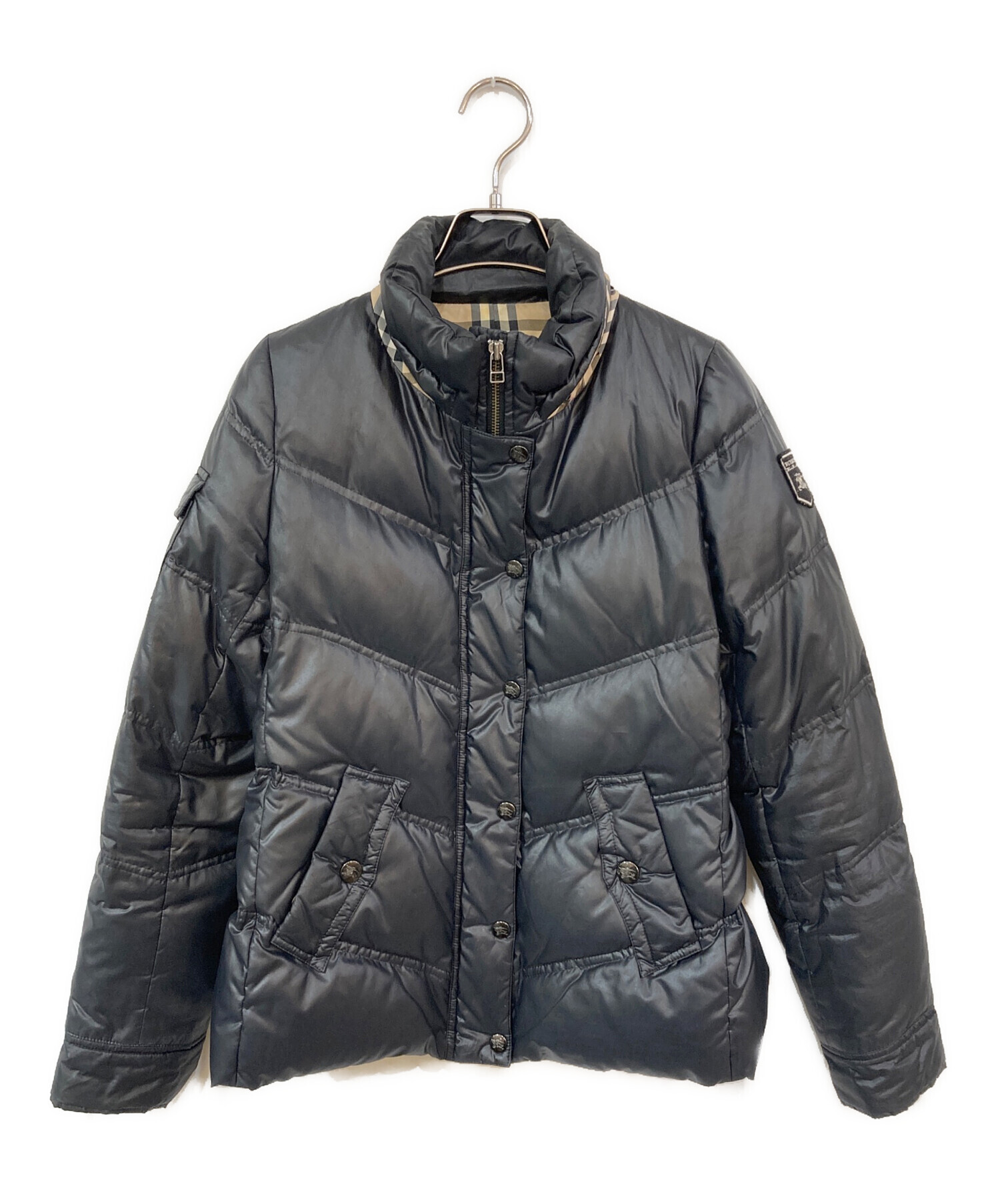 専用　美品　BURBERRY LONDON フード ダウンジャケット 38 中古・古着通販】BURBERRY LONDON (バーバリーロンドン) ファー付き