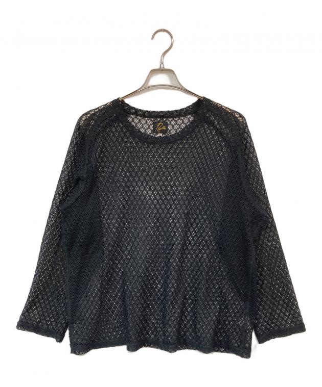 中古・古着通販】Needles (ニードルズ) L/S U-Neck Tee - PE/W Raschel