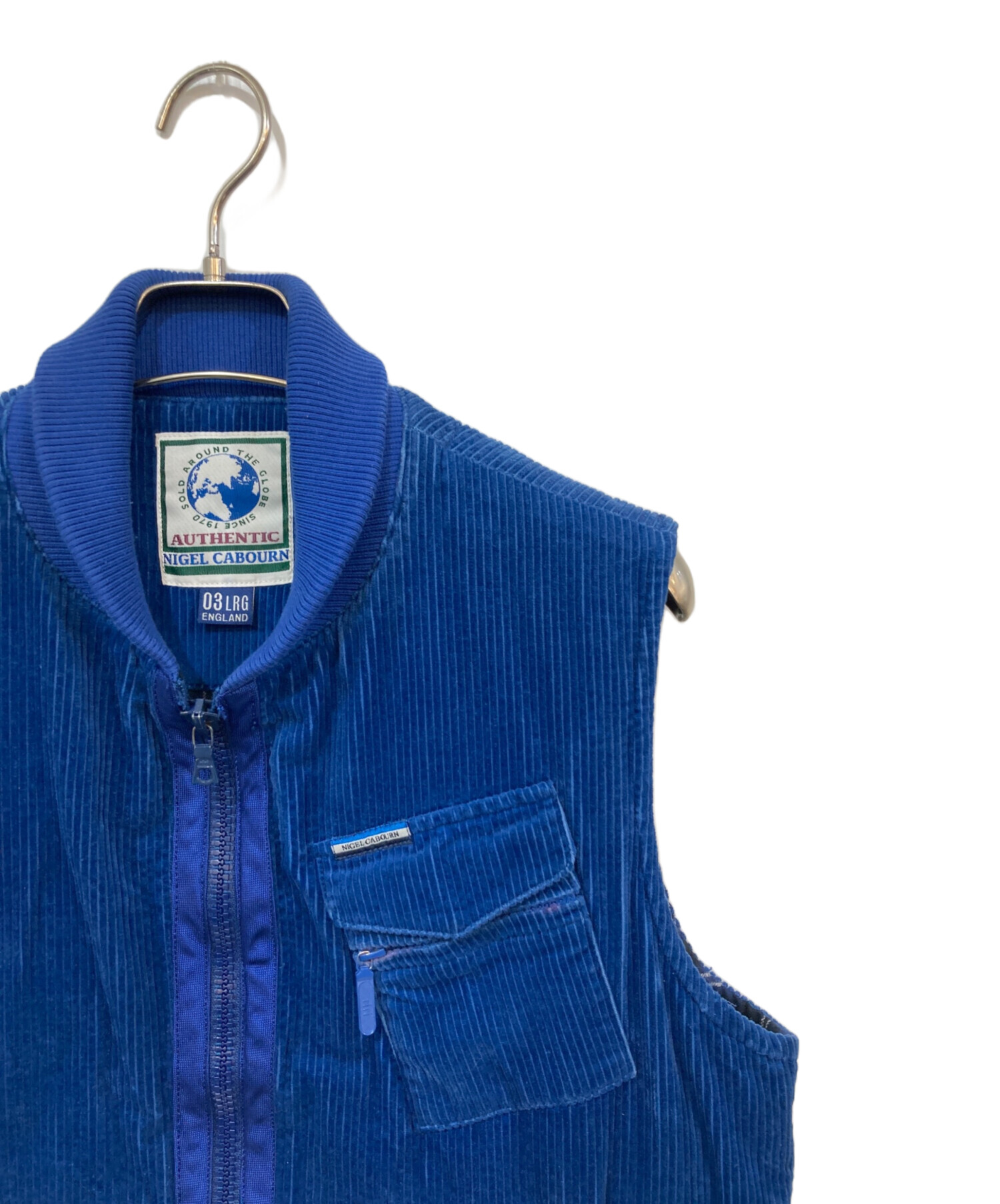 Nigel Cabourn コーデュロイ ベスト ナイジェルケーボン ユーロ