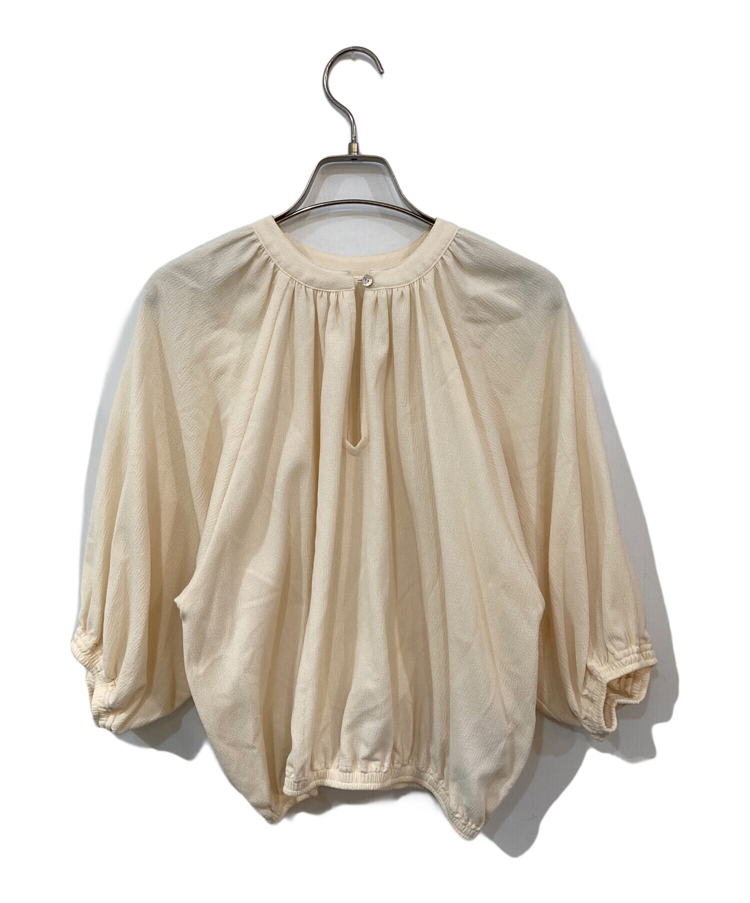 今期購入！Plageの大人気ブラウス plage（プラージュ） ブラウス シャツ IND VOIL SHIRRING ブラウス