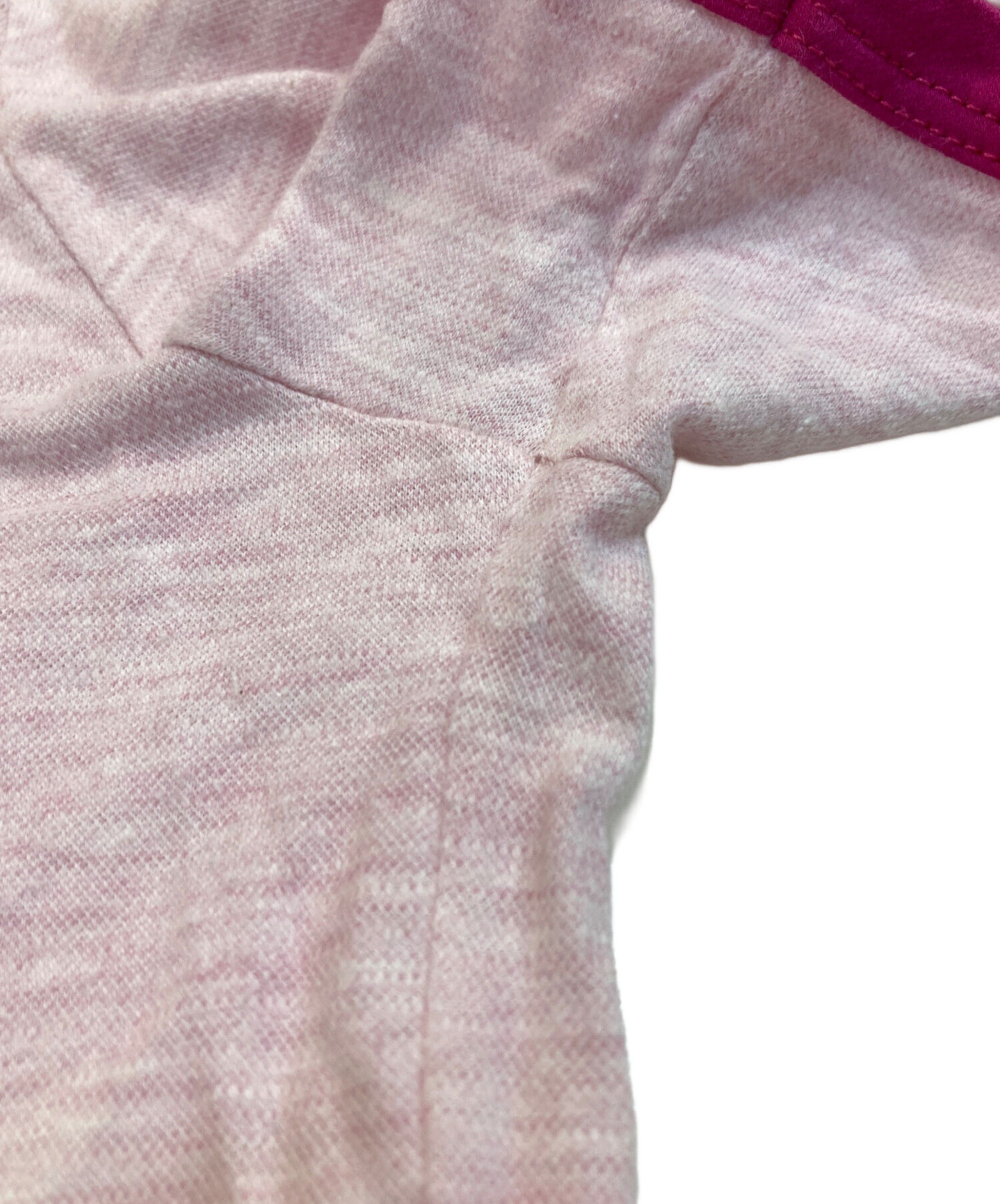 Louis Vuitton ピンク Tシャツ　百貨店購入 中古・古着通販】LOUIS VUITTON (ルイ ヴィトン) ロゴヘンリーネックT