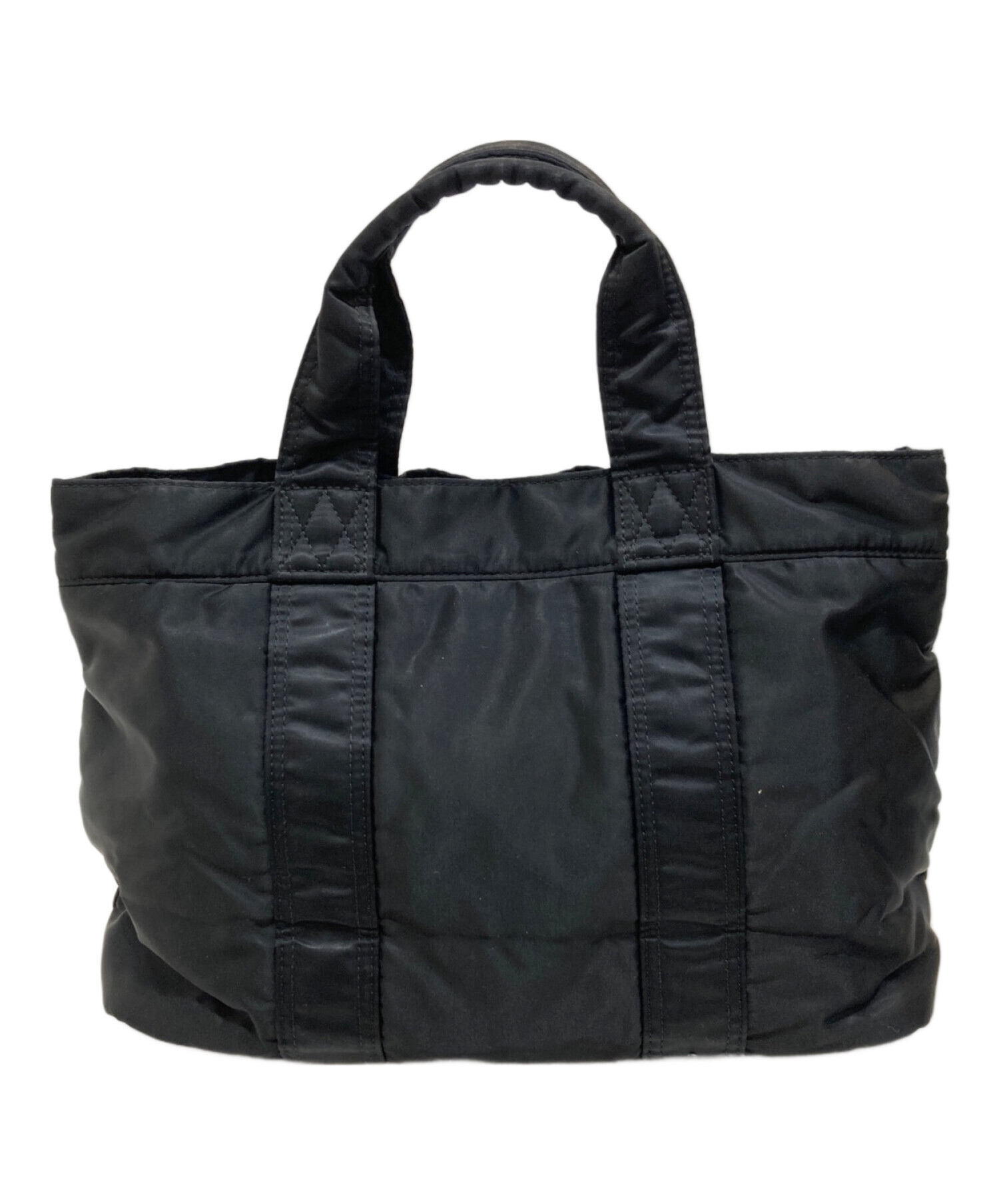 廃盤品✨ PORTER タンカー ミニトートバッグ ナイロン ブラック 中古・古着通販】PORTER (ポーター) タンカーミニトートバッグ