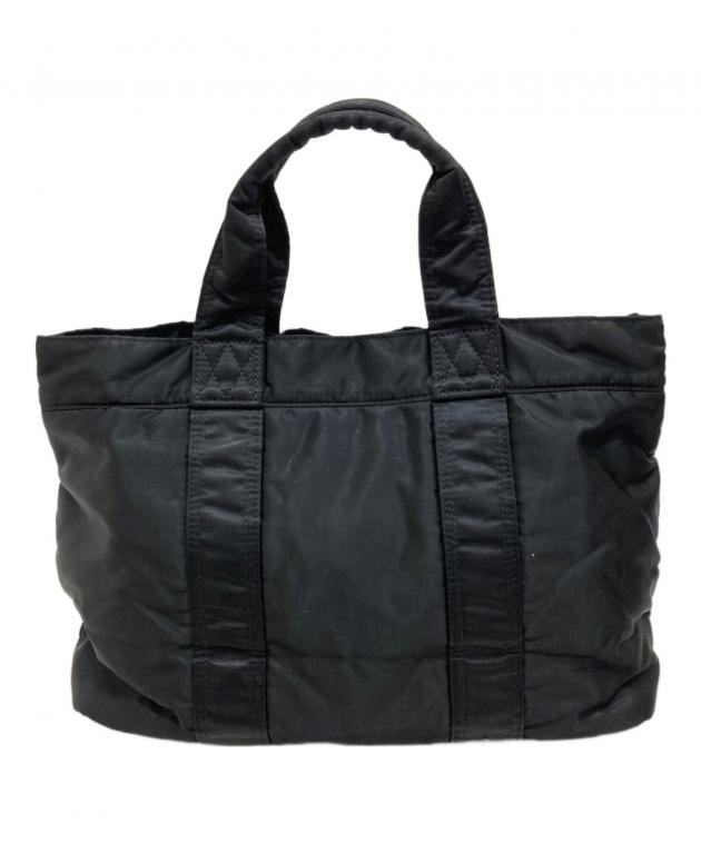 【極美品】ポーター タンカー ミニトートバッグ ブラック　廃盤　ハンドバッグ 中古・古着通販】PORTER (ポーター) タンカーミニトートバッグ