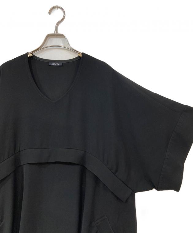 中古・古着通販】LIMI feu (リミフゥ) レイヤードワンピース ブラック