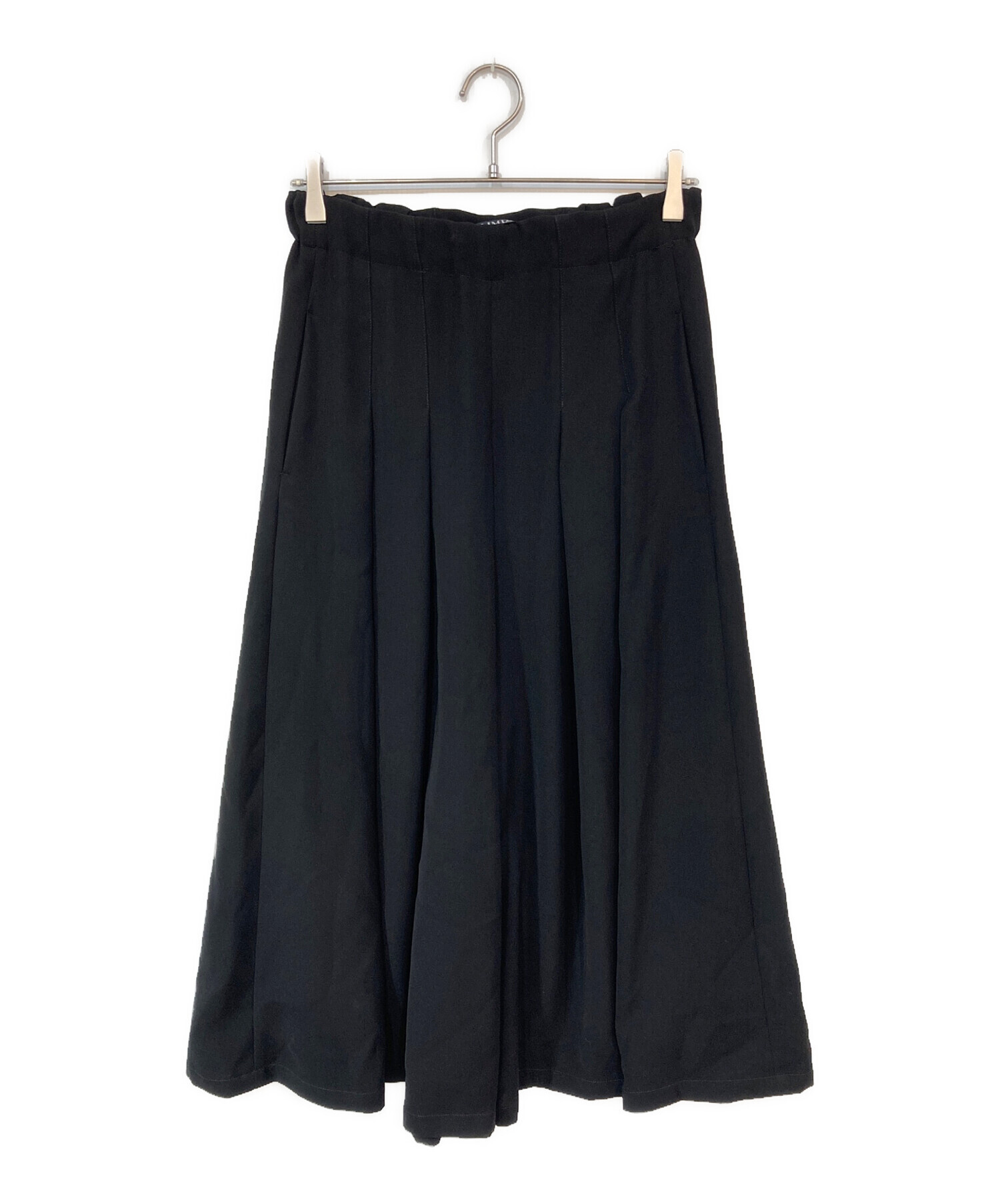 LIMI feu リミフゥ ワイドパンツ　ブラック　黒 中古・古着通販】LIMI feu (リミフゥ) プリーツワイドパンツ ブラック