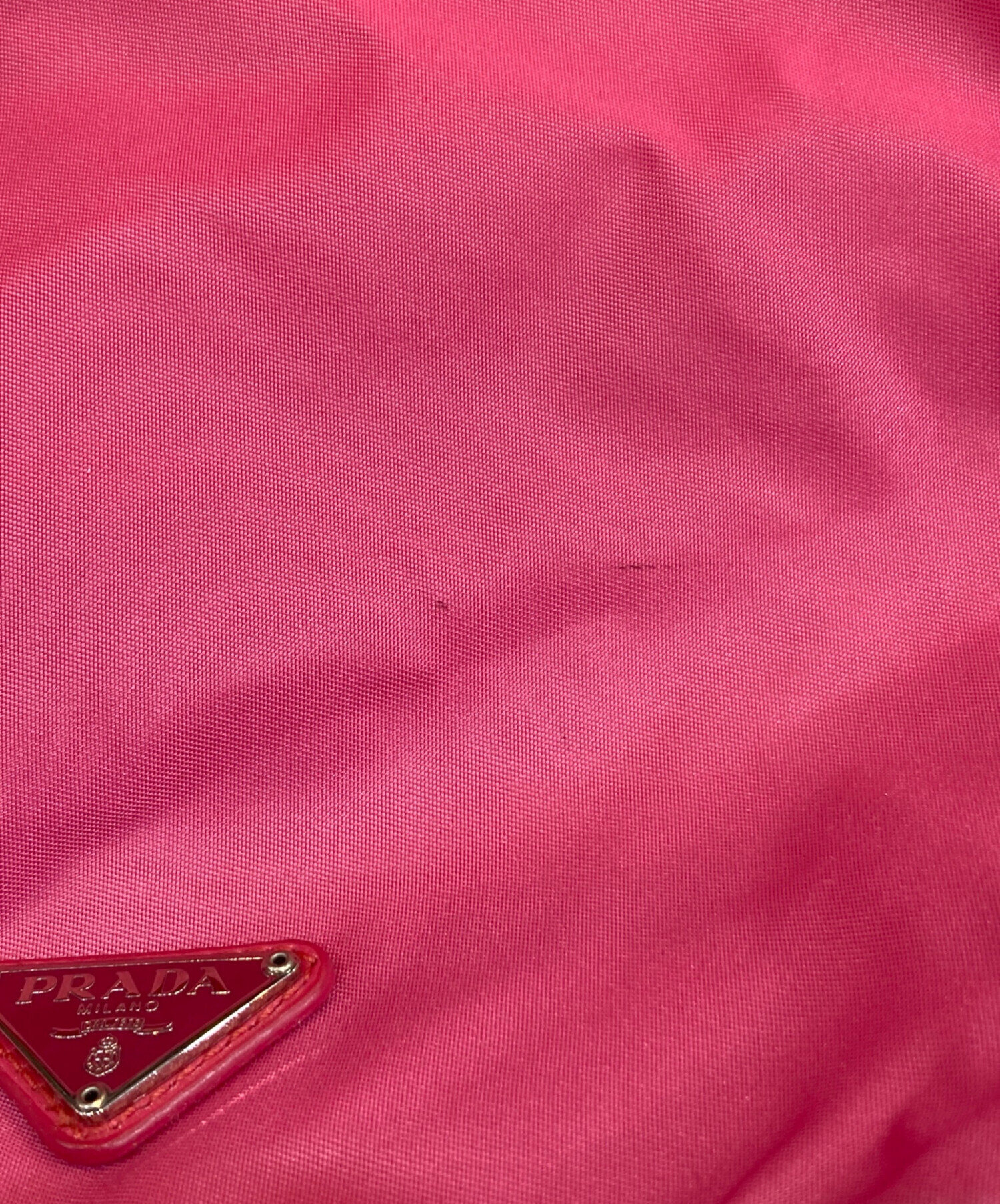 中古・古着通販】PRADA (プラダ) 巾着ポーチ ピンク｜ブランド・古着