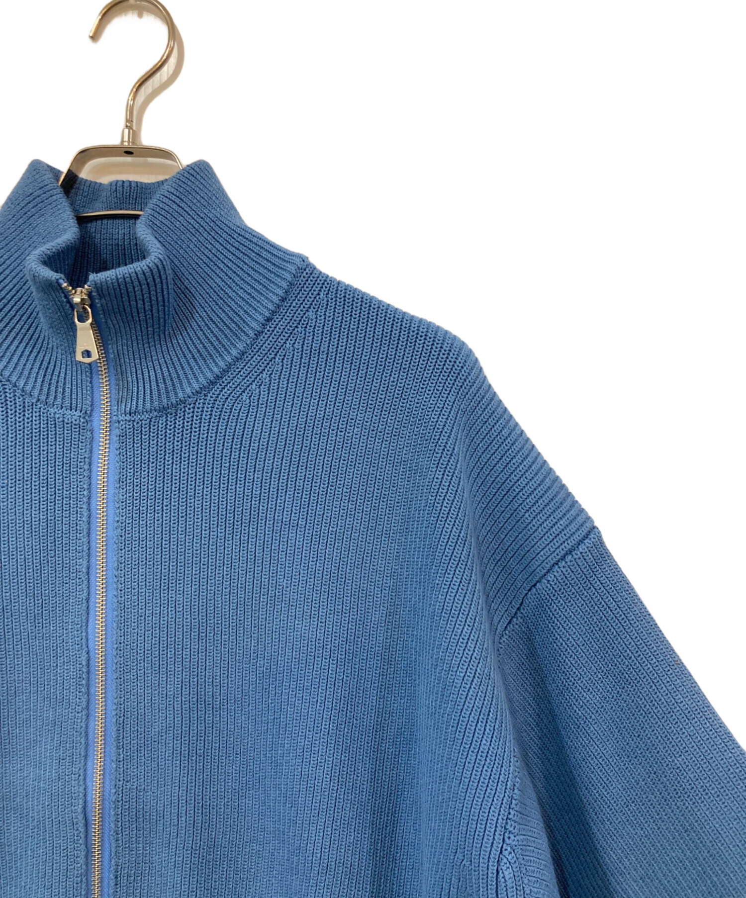 maisonspecial メゾンスペシャル ドライバーズニット ブルー 中古・古着通販】MAISON SPECIAL (メゾンスペシャル) ドライバーズ