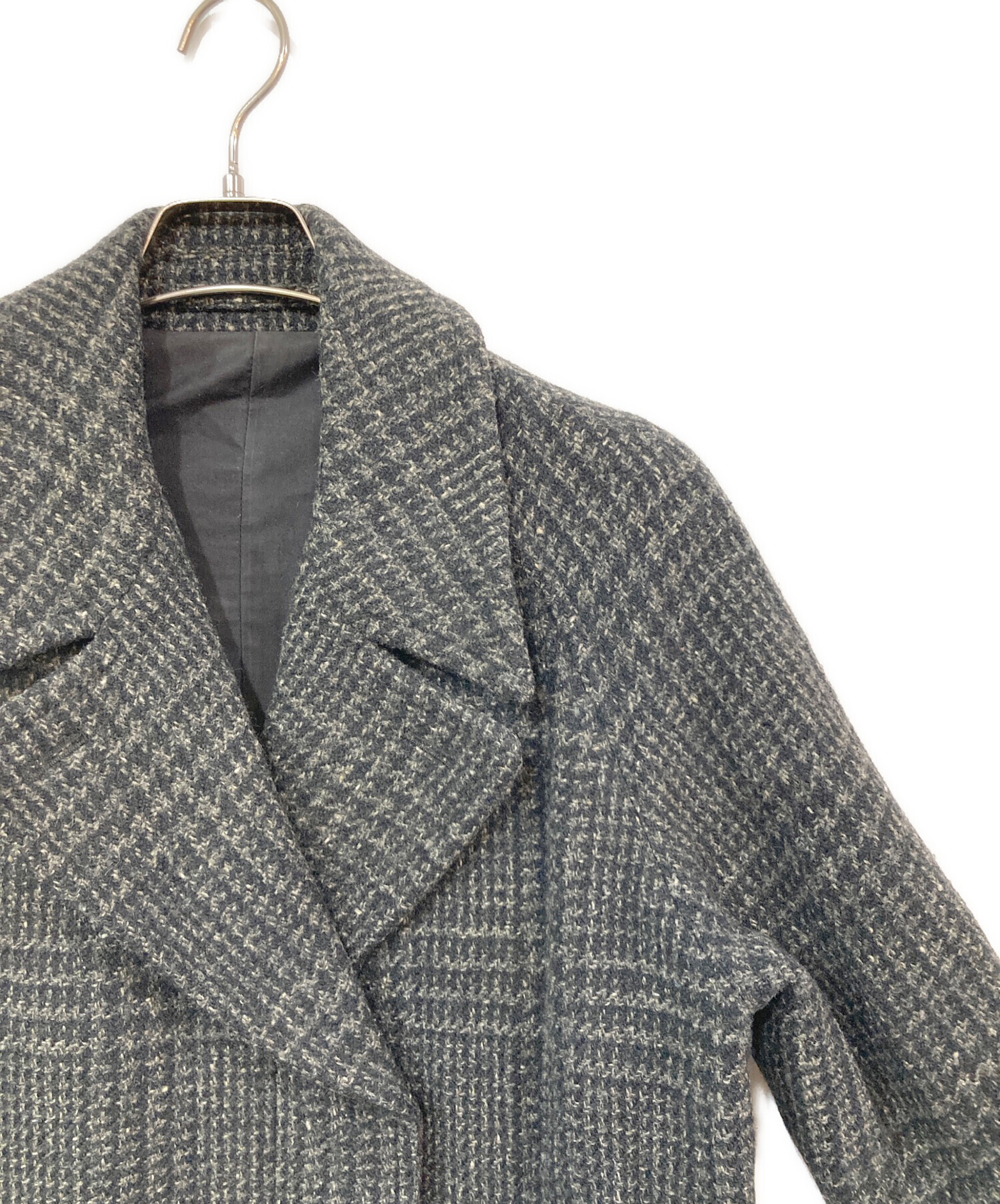 マーガレットハウエル コート Prince of wales wool MARGARET HOWELL