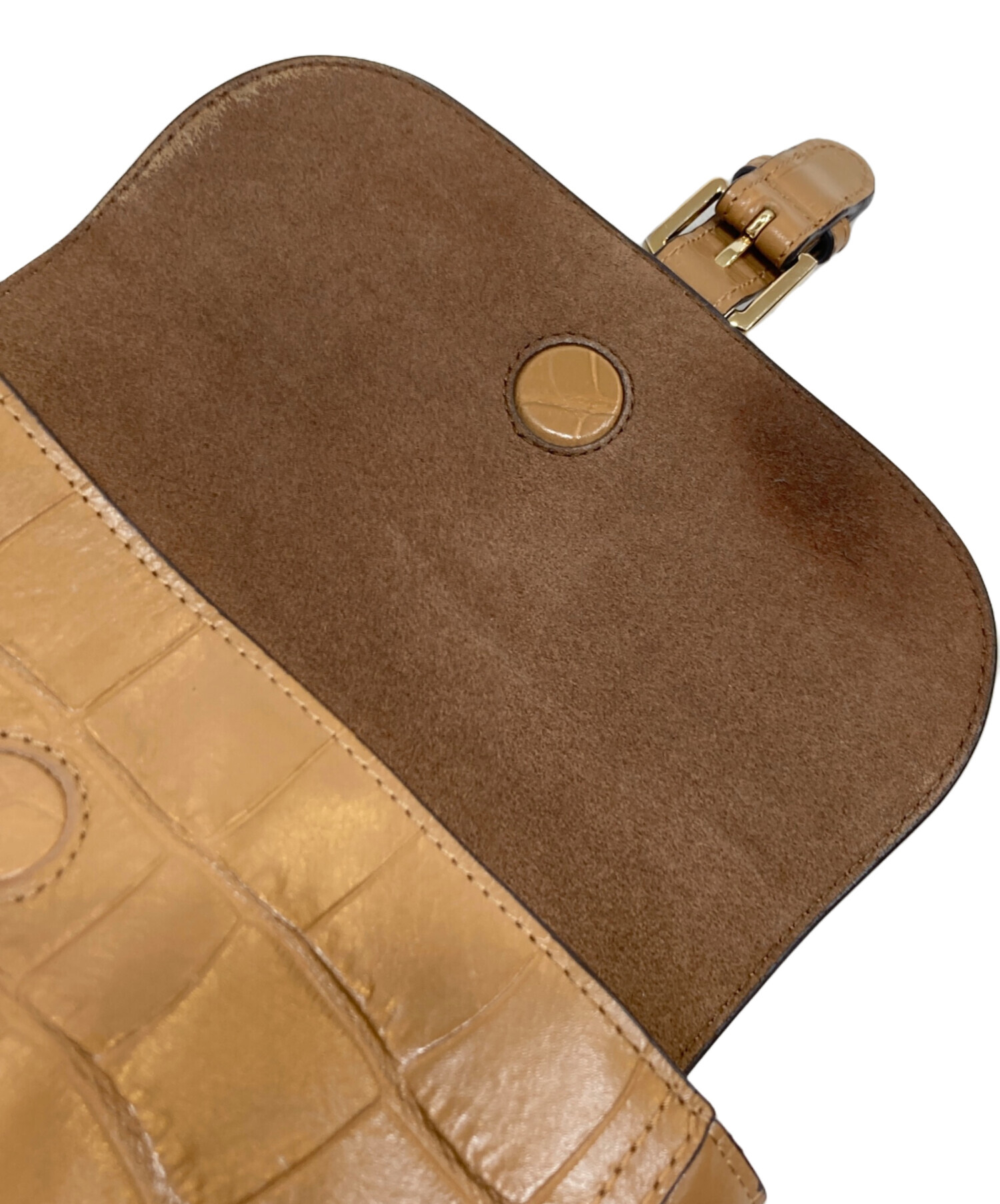 中古・古着通販】FURLA (フルラ) ショルダーバッグ ブラウン｜ブランド