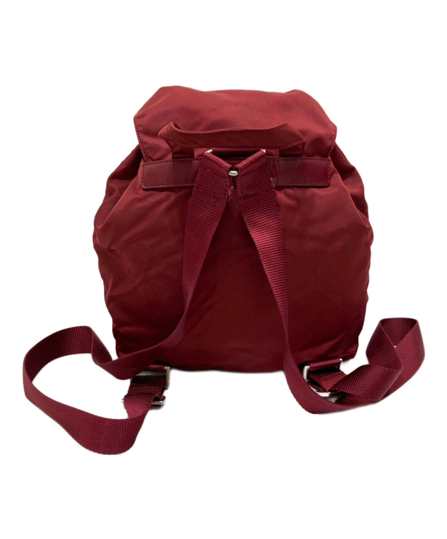 中古・古着通販】PRADA (プラダ) ナイロンリュック レッド｜ブランド