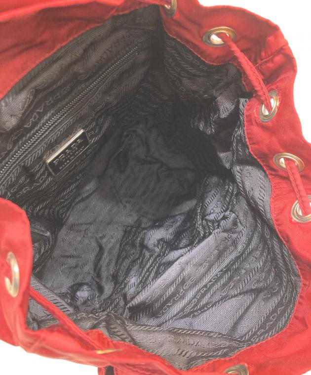 中古・古着通販】PRADA (プラダ) ナイロンリュック レッド｜ブランド