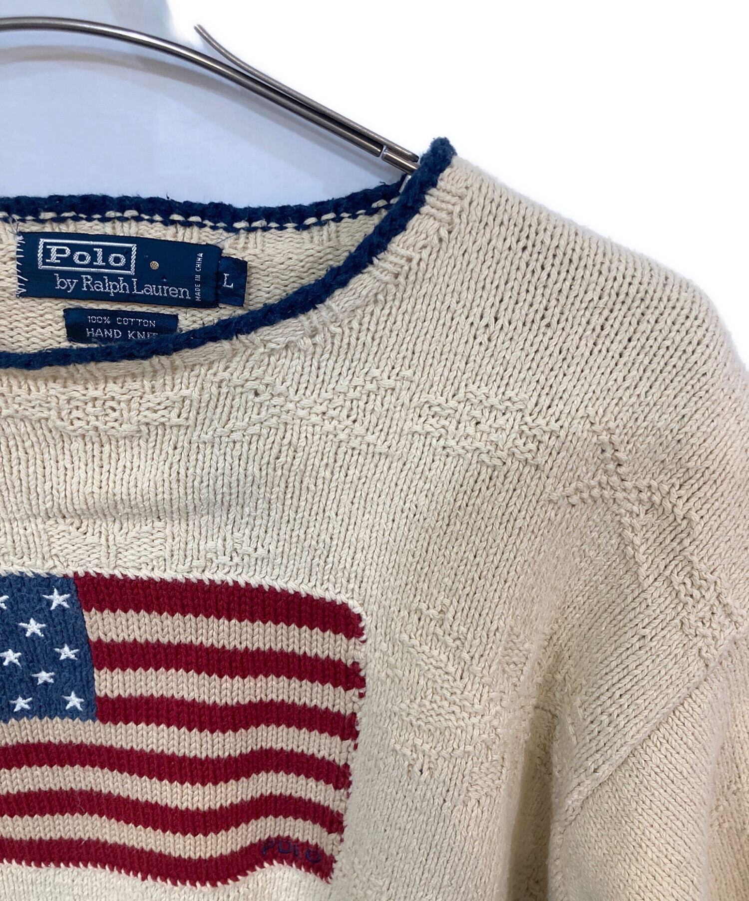 中古・古着通販】POLO RALPH LAUREN (ポロ・ラルフローレン) HANDKNIT 