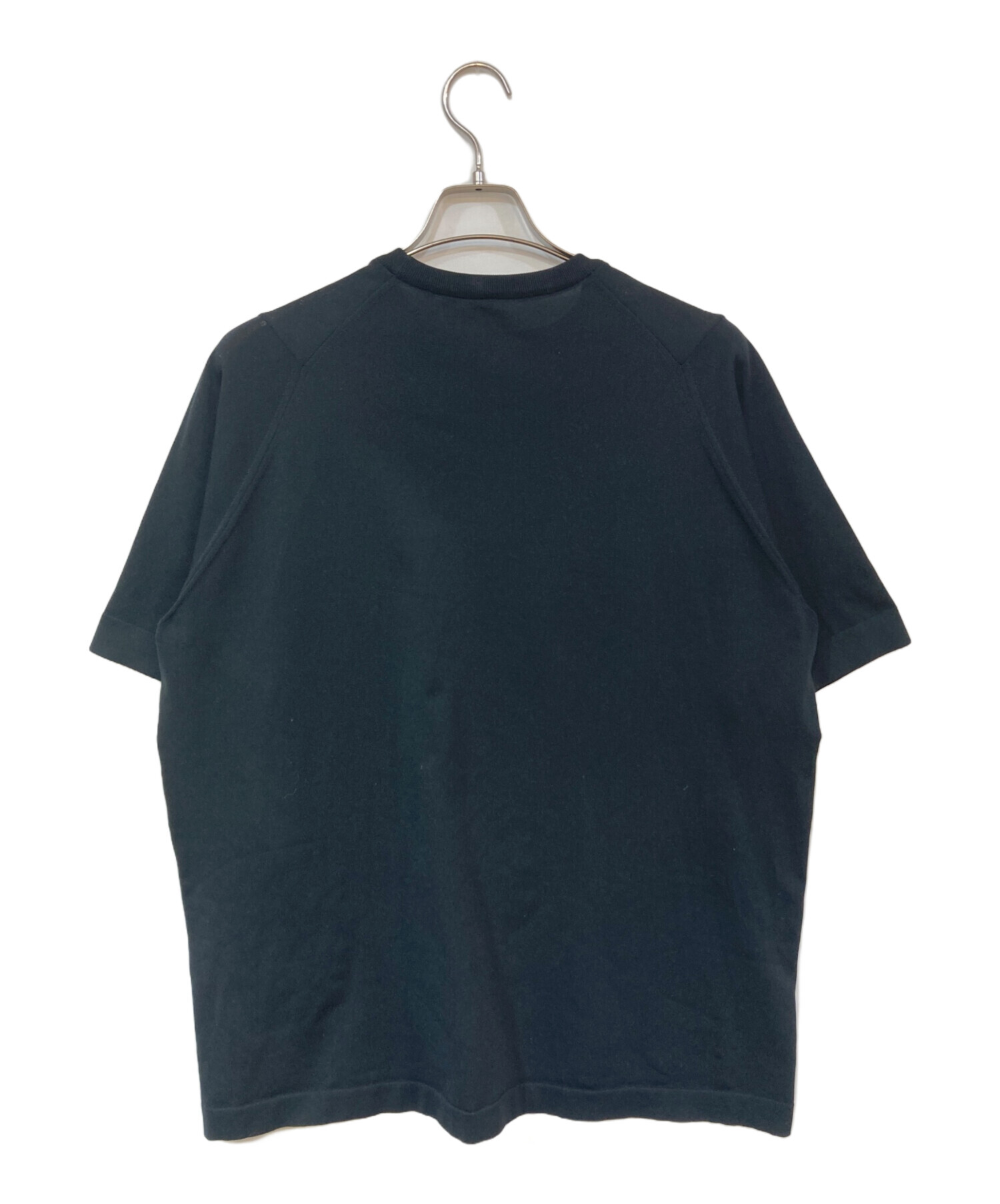 中古・古着通販】teatora (テアトラ) CARTRIDGE KNIT CREW ブラック