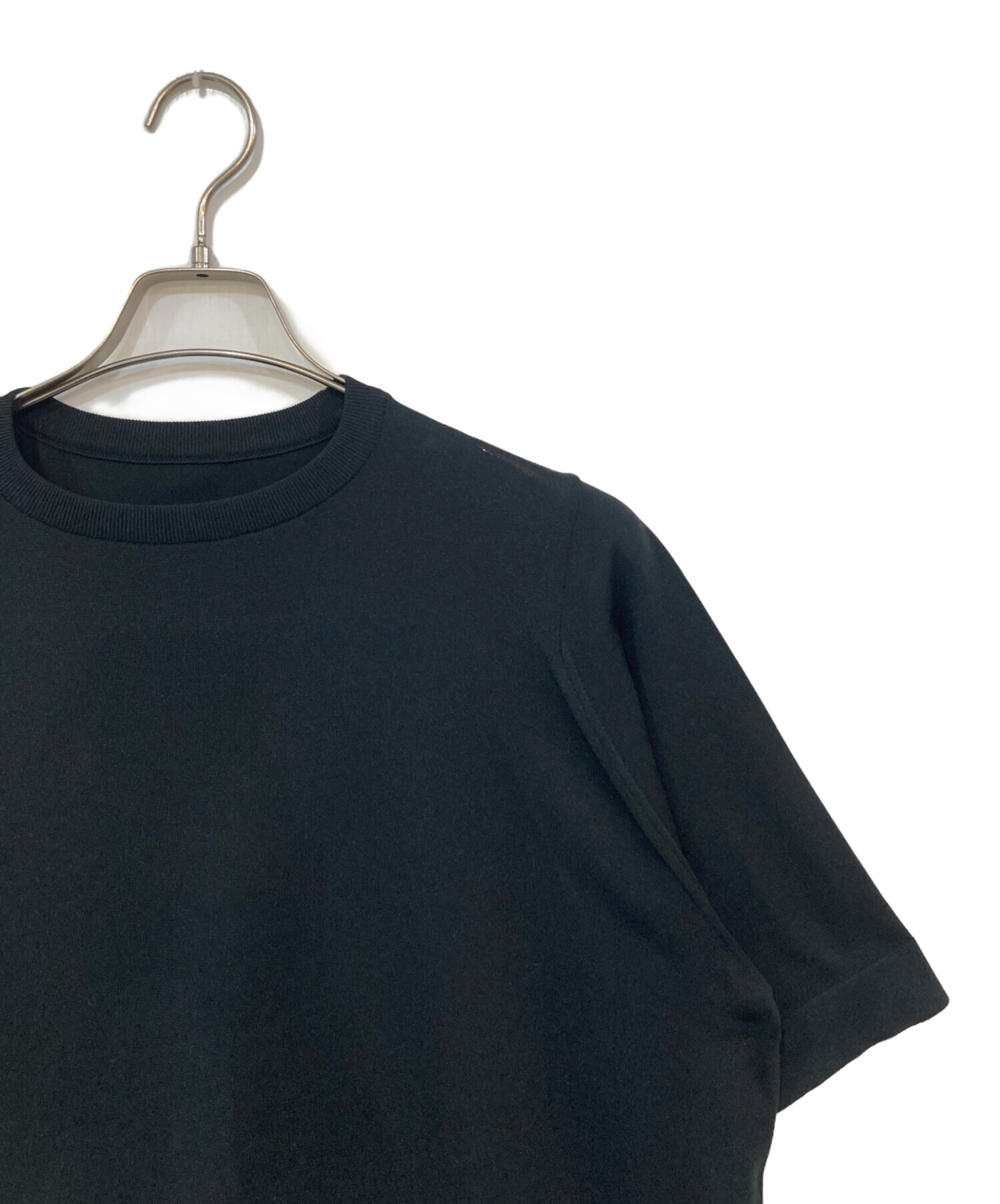 中古・古着通販】teatora (テアトラ) CARTRIDGE KNIT CREW ブラック