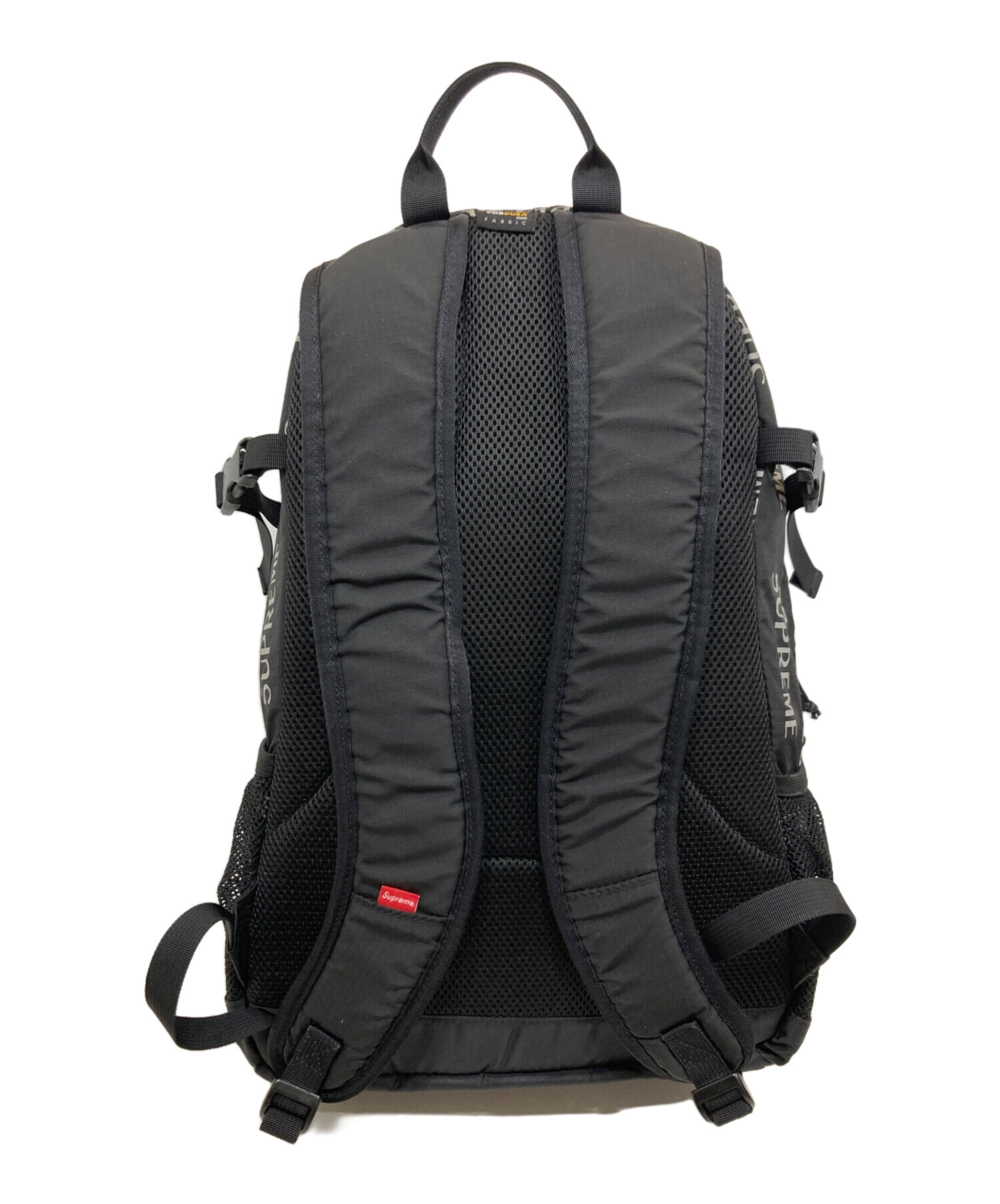 Supreme ロゴプリントバックパック美品 中古・古着通販】SUPREME (シュプリーム) ロゴプリント バックパック