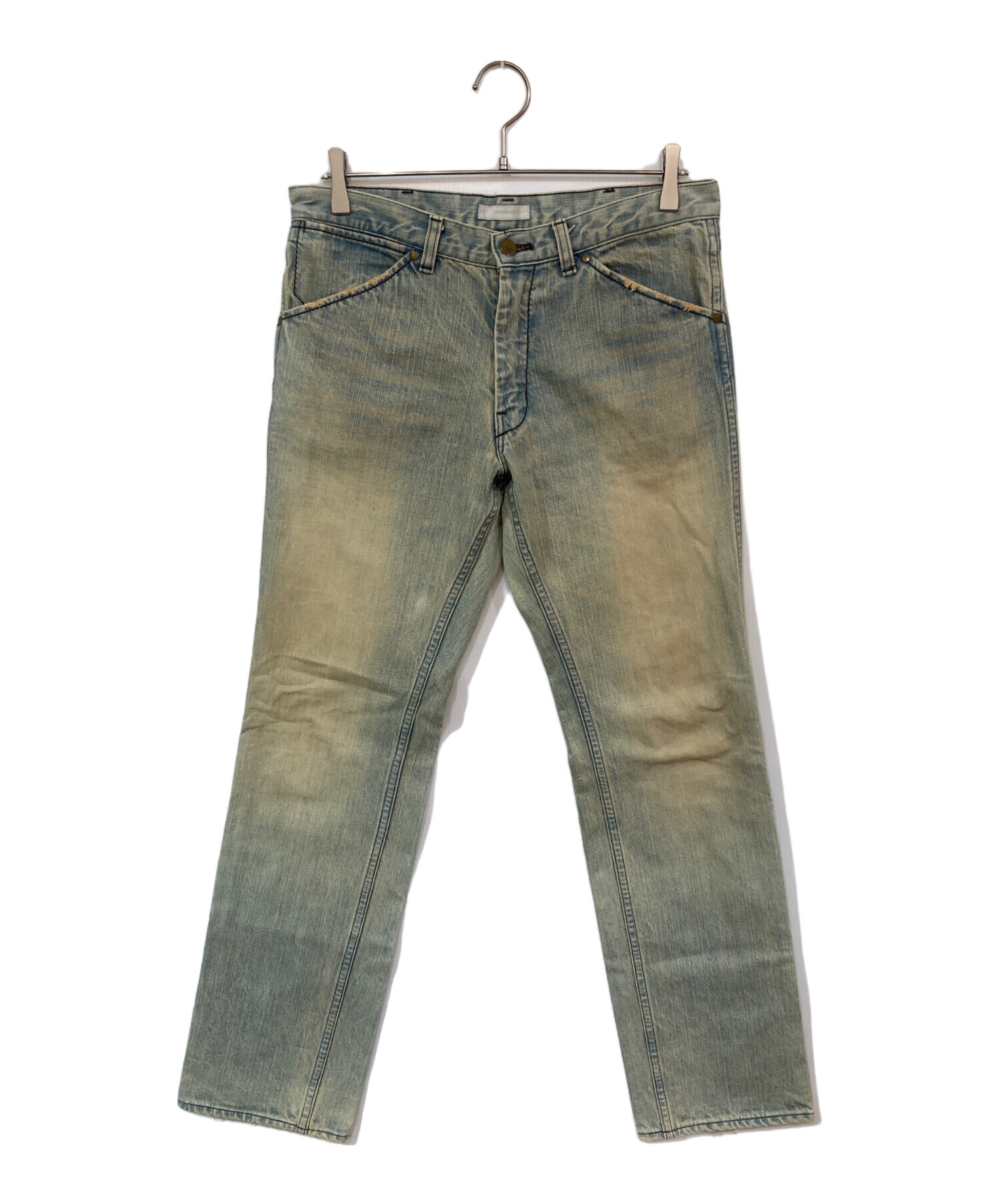 ナンバーナイン / エイプ デニムパンツ サイズ3 中古・古着通販】NUMBER (N)INE (ナンバーナイン) 泥加工デニム デニム