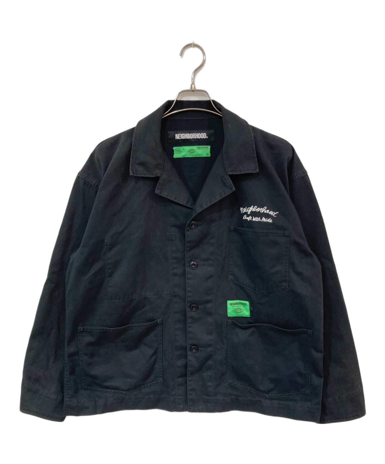 NEIGHBORHOOD 横浜店限定 古着カスタム ワークジャケット 1点物 中古・古着通販】NEIGHBORHOOD (ネイバーフッド) Dickies