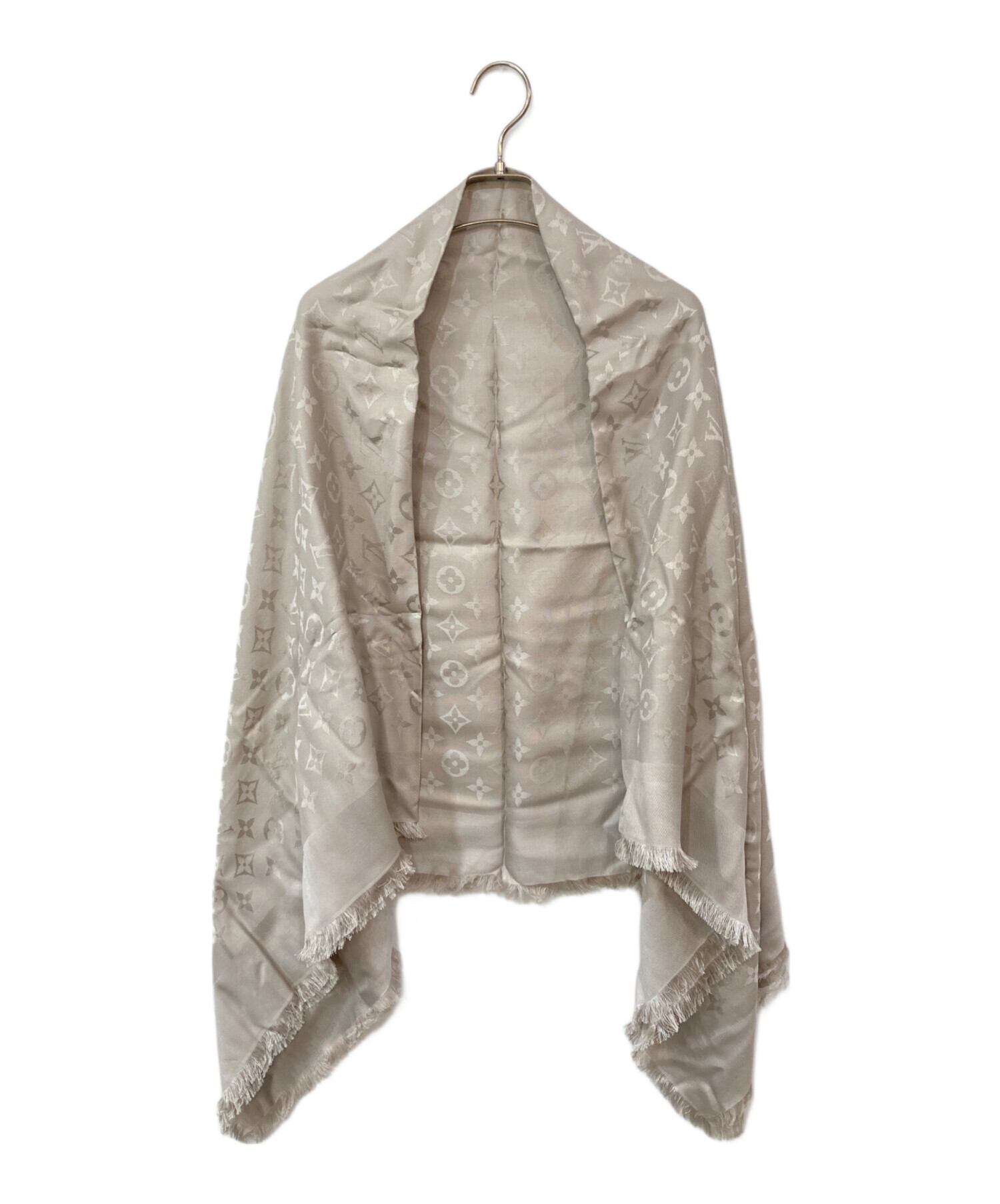 LOUIS VUITTON モノグラム ストール グレー LOUIS VUITTON（ルイ・ヴィトン） マフラー レディース ブランド