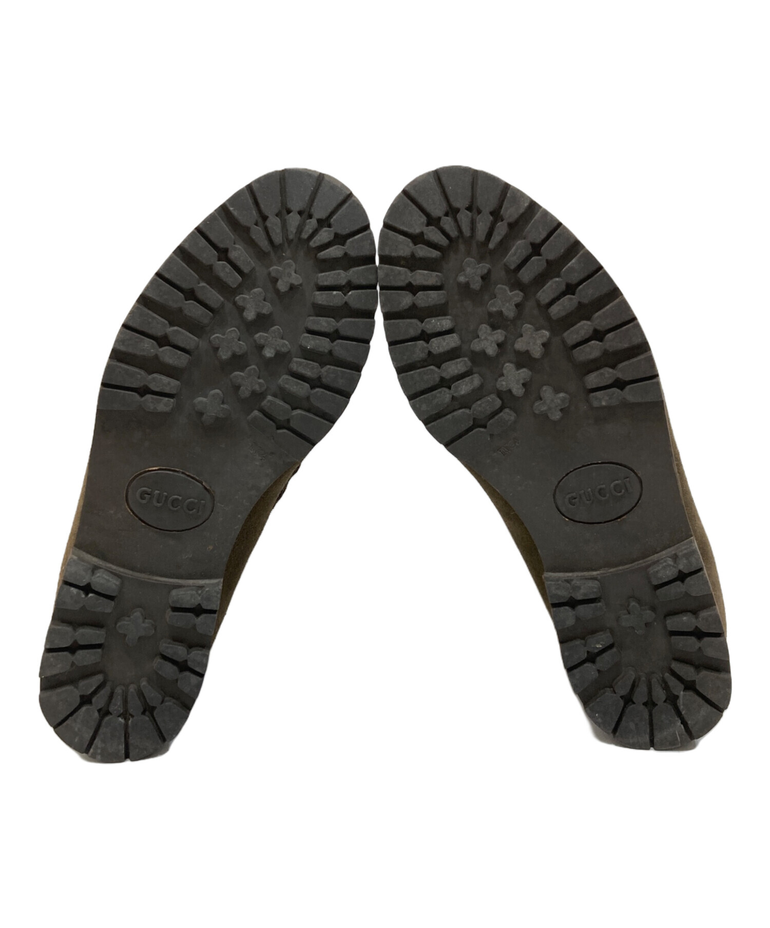 【bunchou】GUCCI ホースビットブーツ 36 1/2 グッチ ホースビット〕ウィメンズ アンクルブーツ ・ブラック