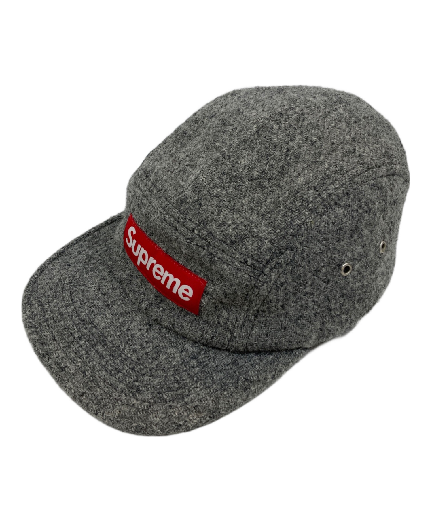 【中古】シュプリーム SUPREME Harris Tweed Camp Cap ハリスツイード キャンプ キャップ 帽子 ☆AA★▲■ 250730 中古・古着通販】SUPREME (シュプリーム) Camp Cap/キャンプキャップ