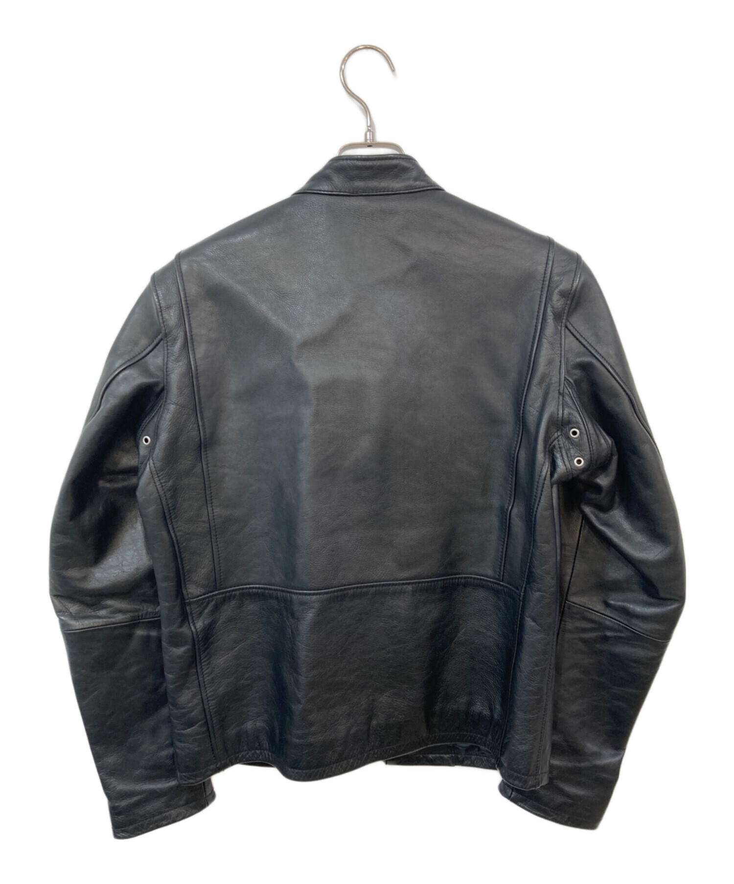 GREEN LABEL RELAXING シングルライダースジャケット ブラック 中古・古着通販】green label relaxing (グリーンレーベルリラクシング