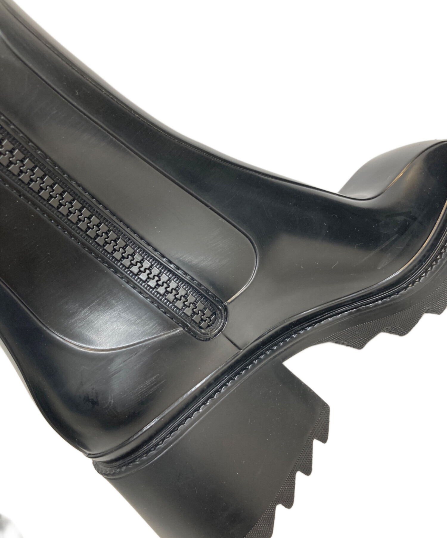 中古・古着通販】Chloe (クロエ) ラバー サイドジップロングブーツ