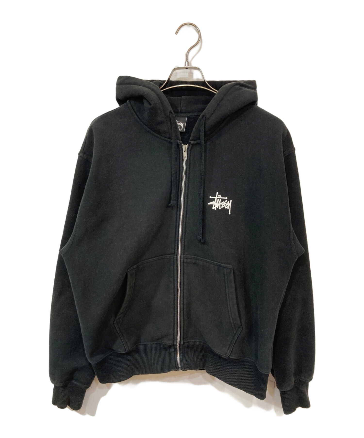中古・古着通販】stussy (ステューシー) BASIC ZIP HOOD/ベーシック 