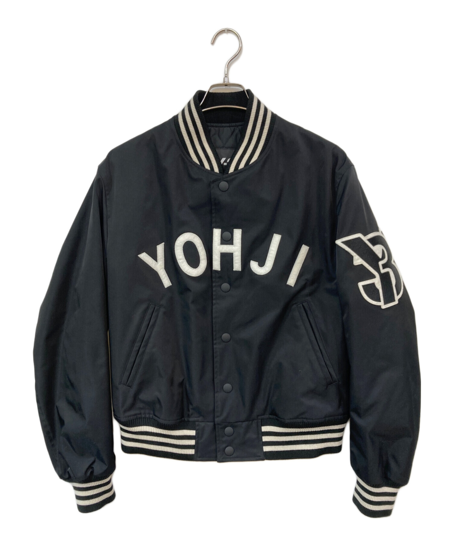 極美品 Y-3 19AW Yohji Letter Bomber Jacket 極美品 Y-3 19AW Yohji Letter Bomber Jacket - メルカリ